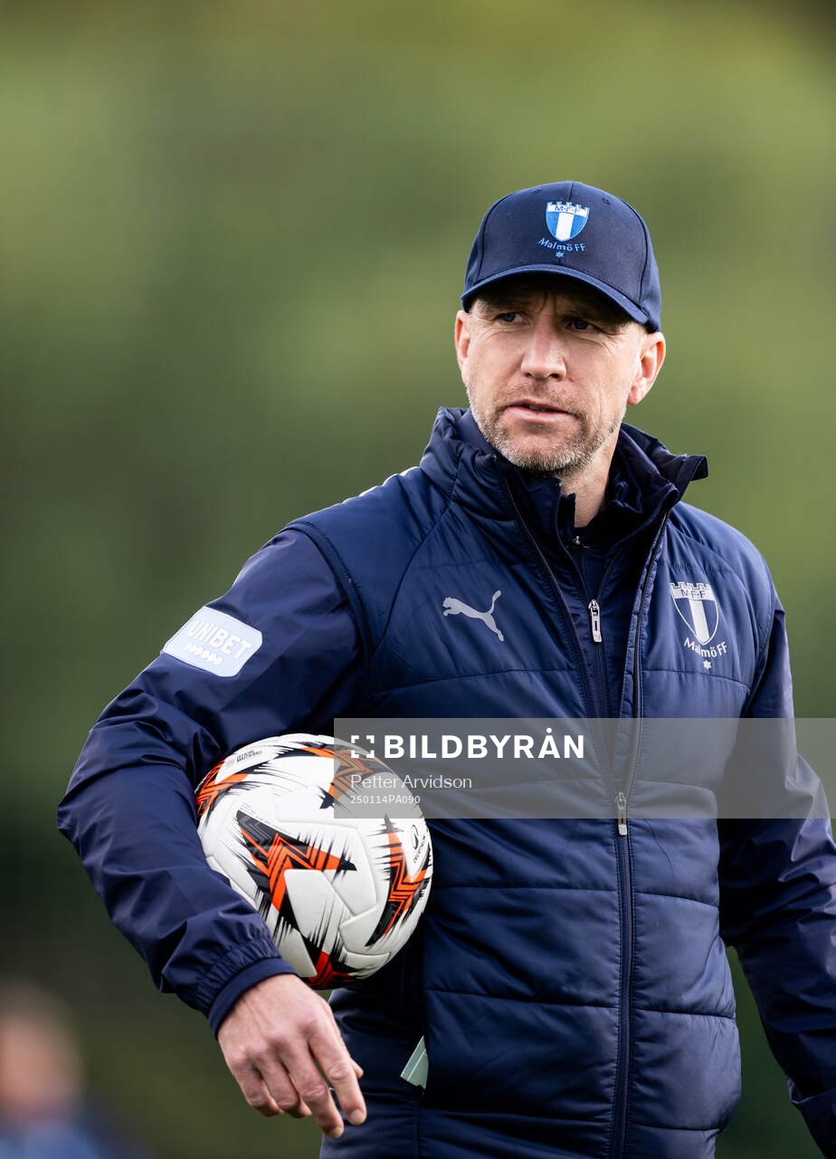 Tränare Henrik Rydström