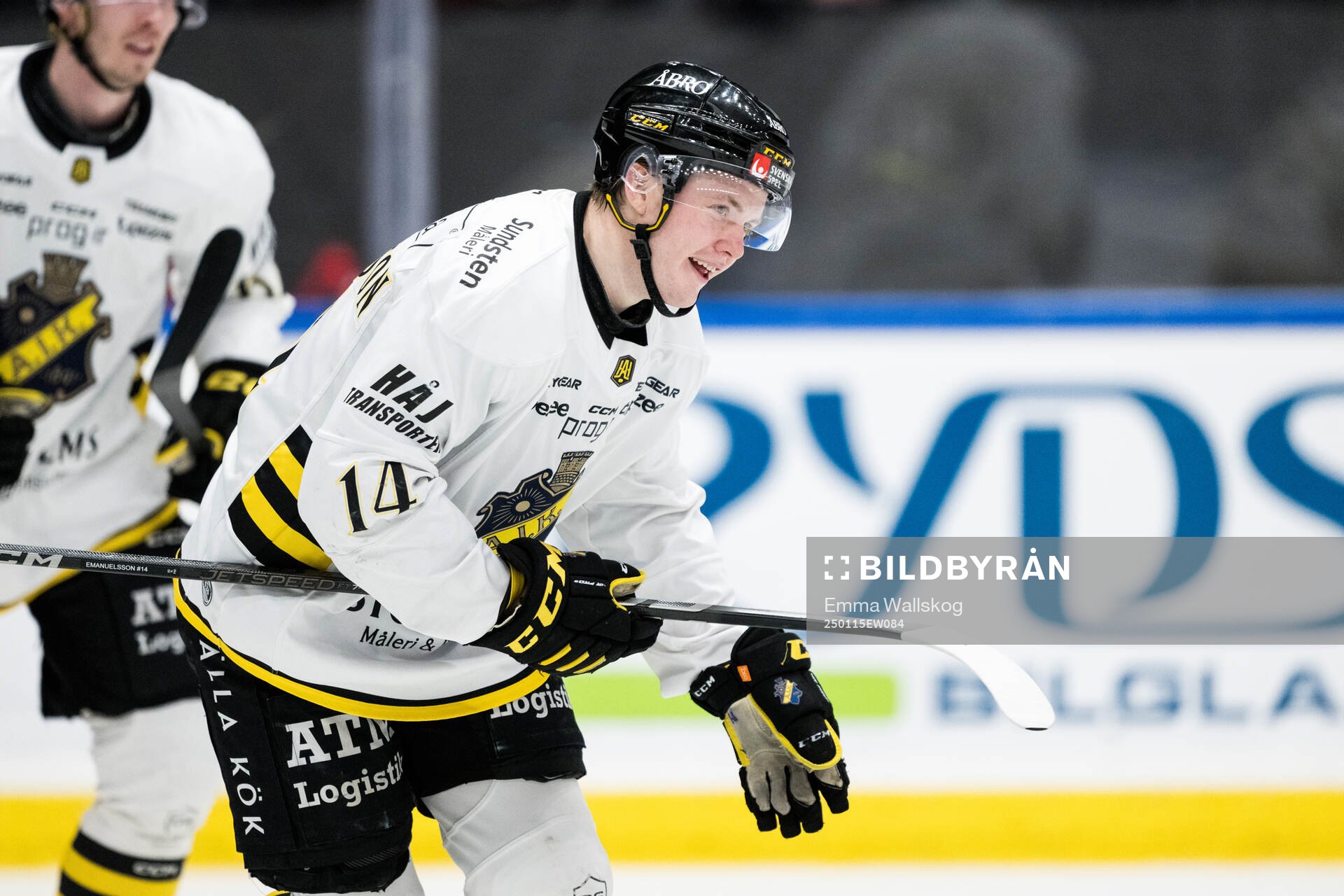 AIKs Jesper Emanuelsson jublar
