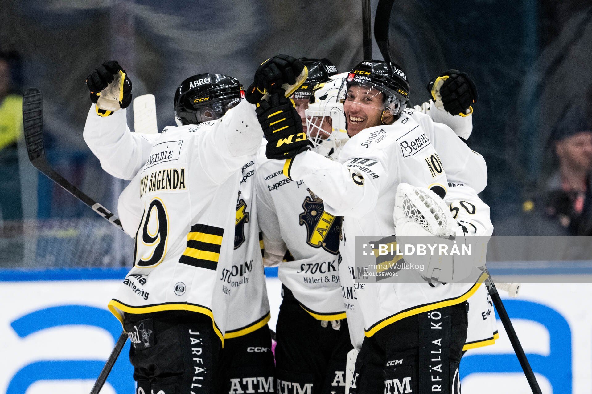 AIKs Eric Norin jublar