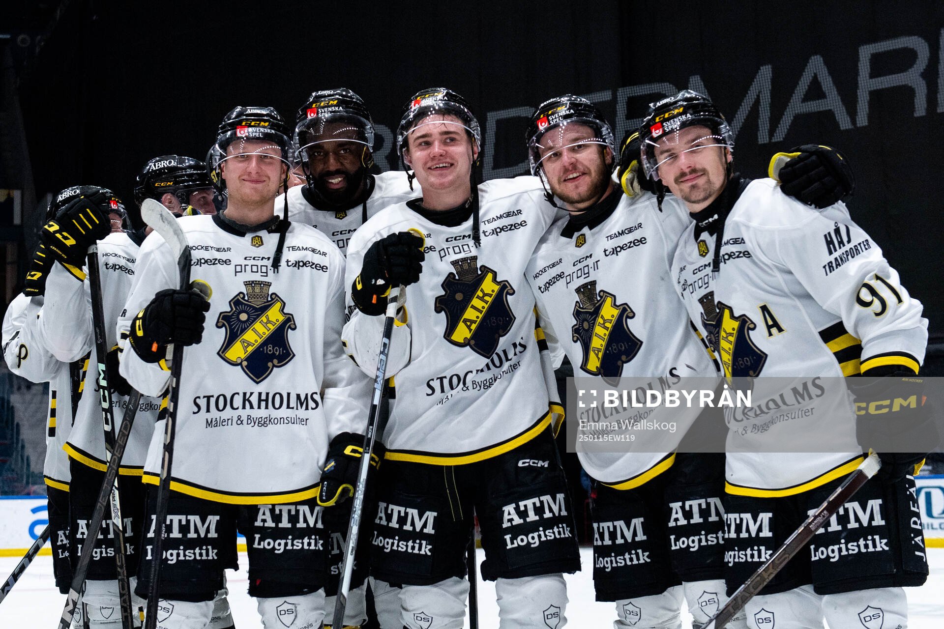 AIKs Oskar Magnusson, Daniel Muzito Bagenda, Christoffer