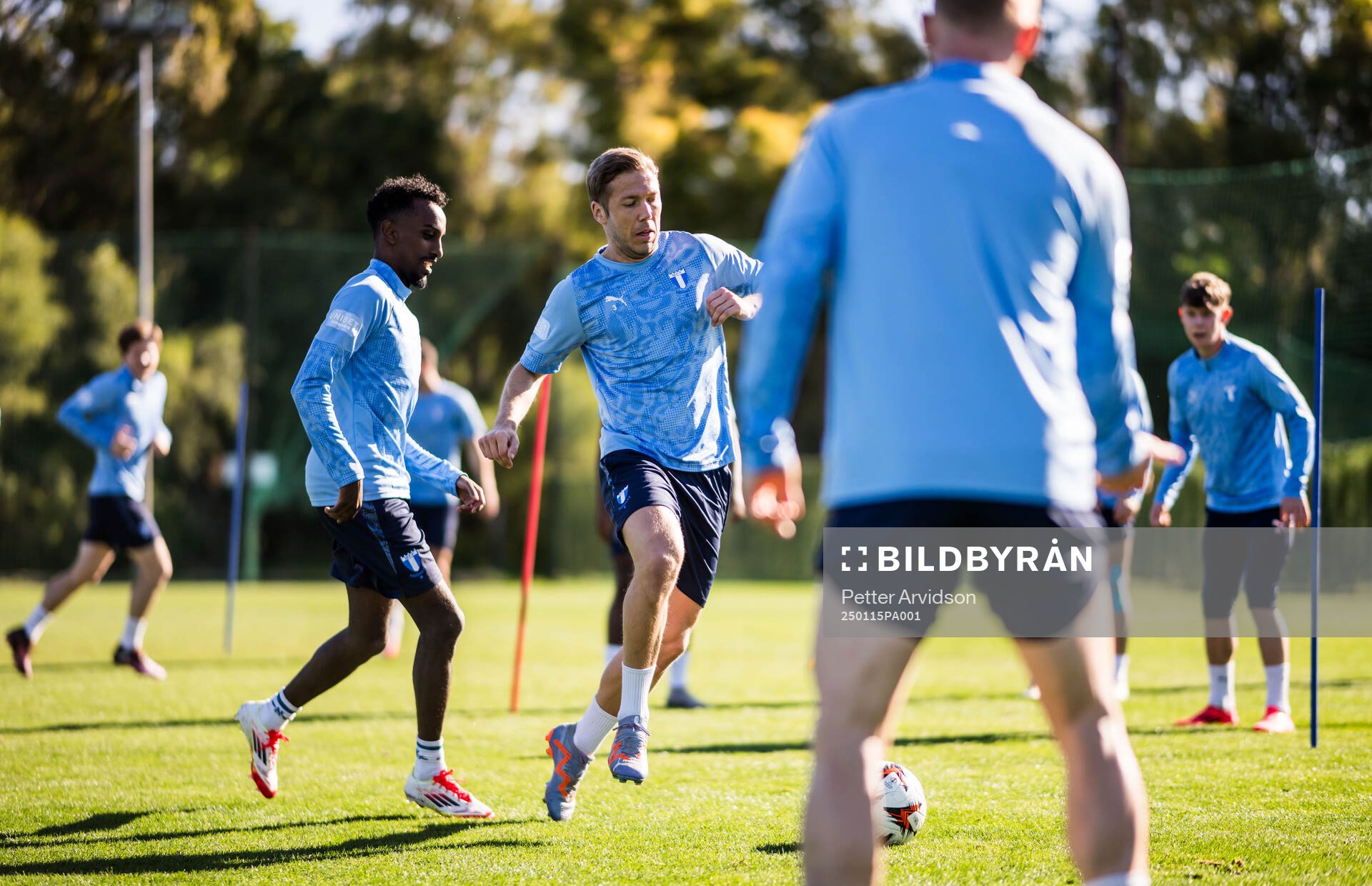 Malmö FFs Taha Ali och Anton Tinnerholm