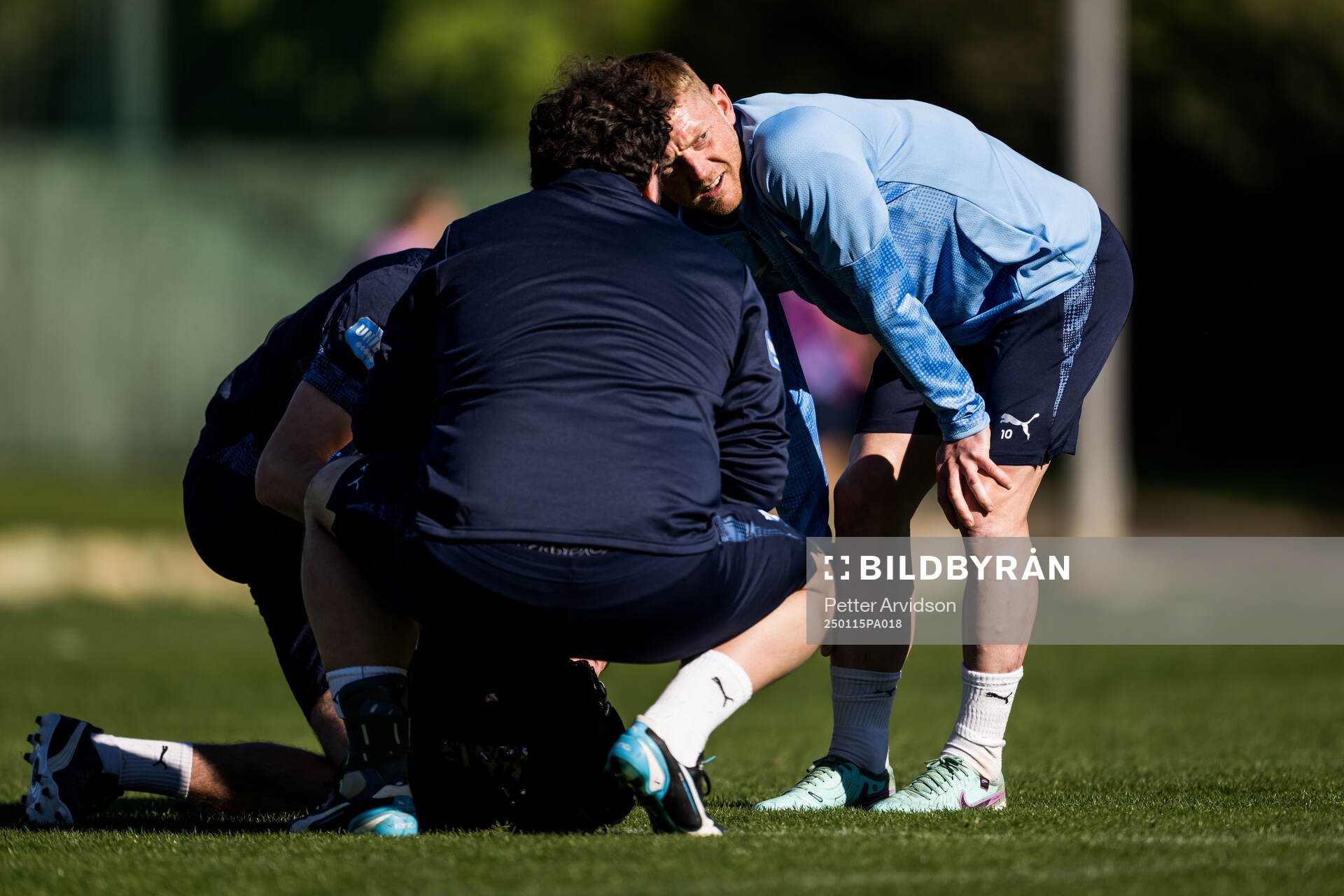 Malmö FFs Anders Christiansen får vård