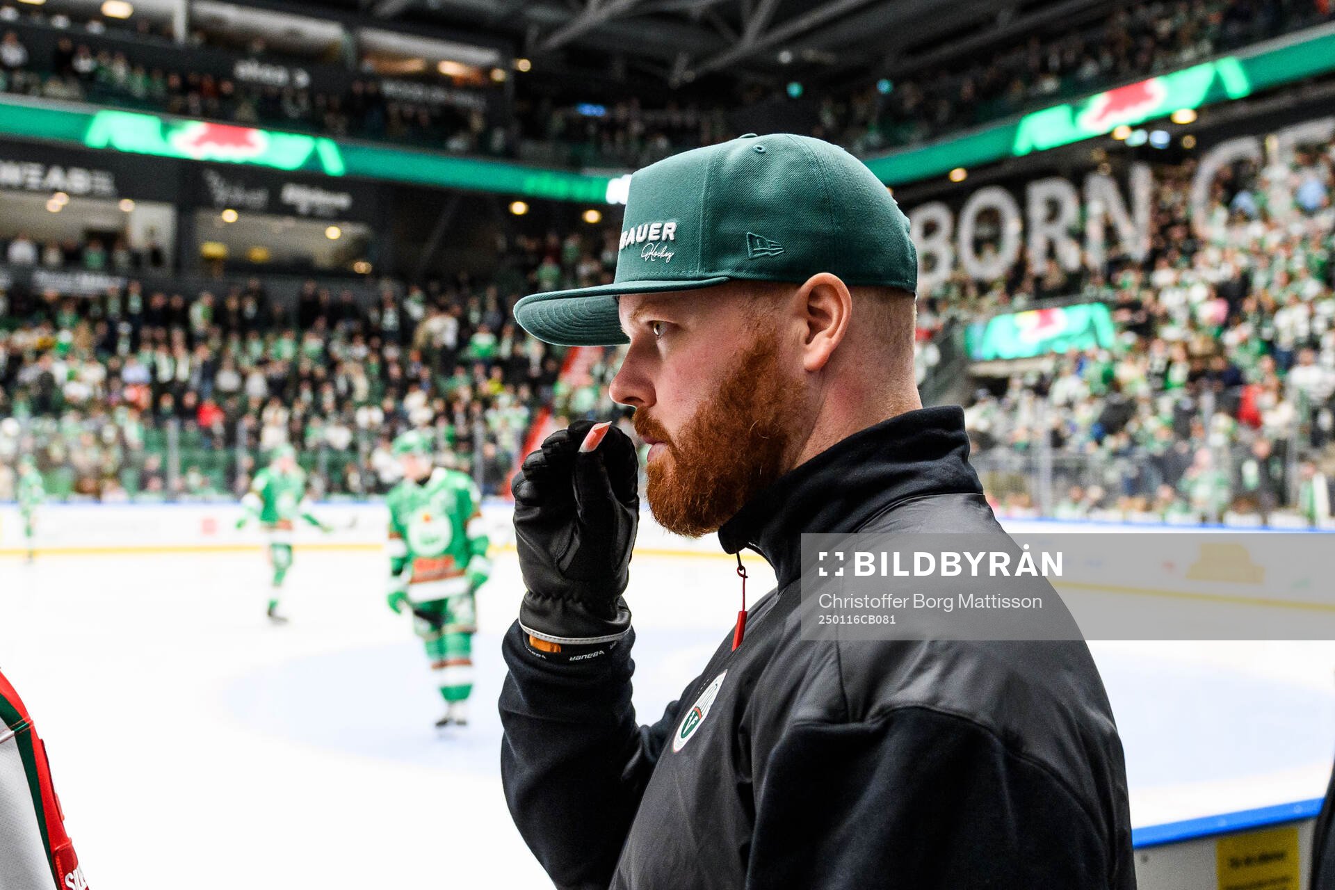 Frölundas materialförvaltare Andy Fagerström