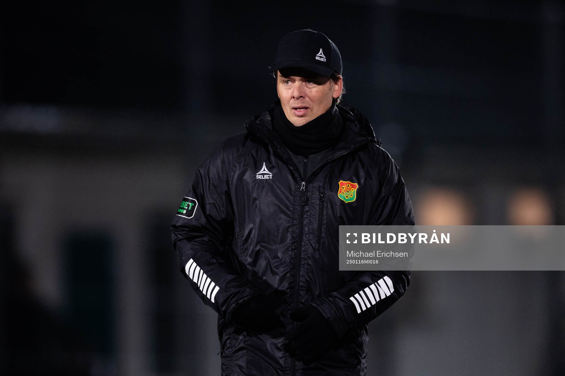 GAIS tränare Fredrik Holmberg