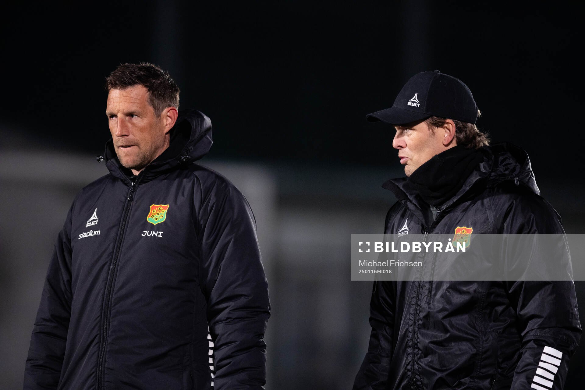 GAIS assisterande tränare Kenneth Gustafsson och tränare