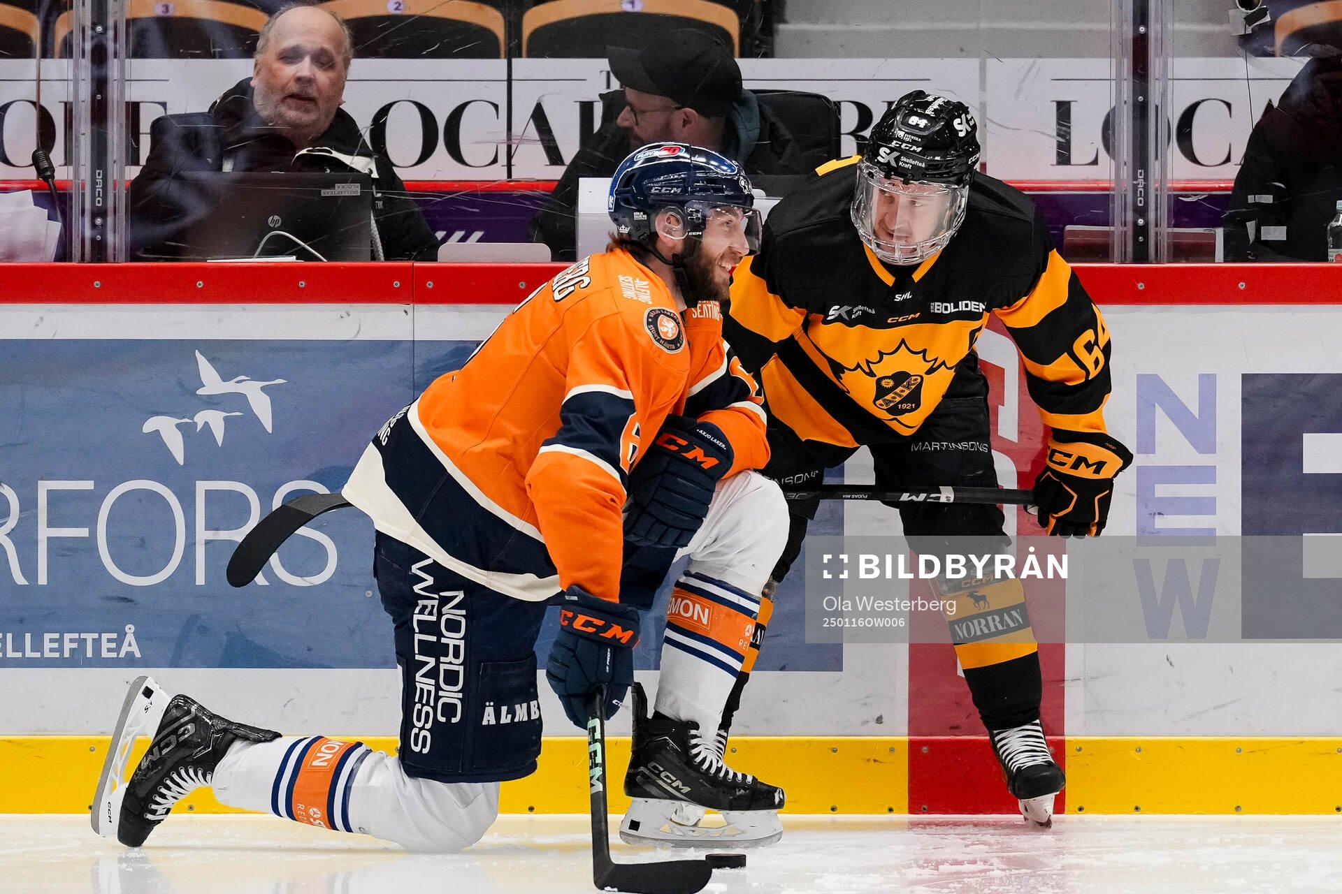 Växjös Petter Granberg och Skellefteås Jonathan Pudas