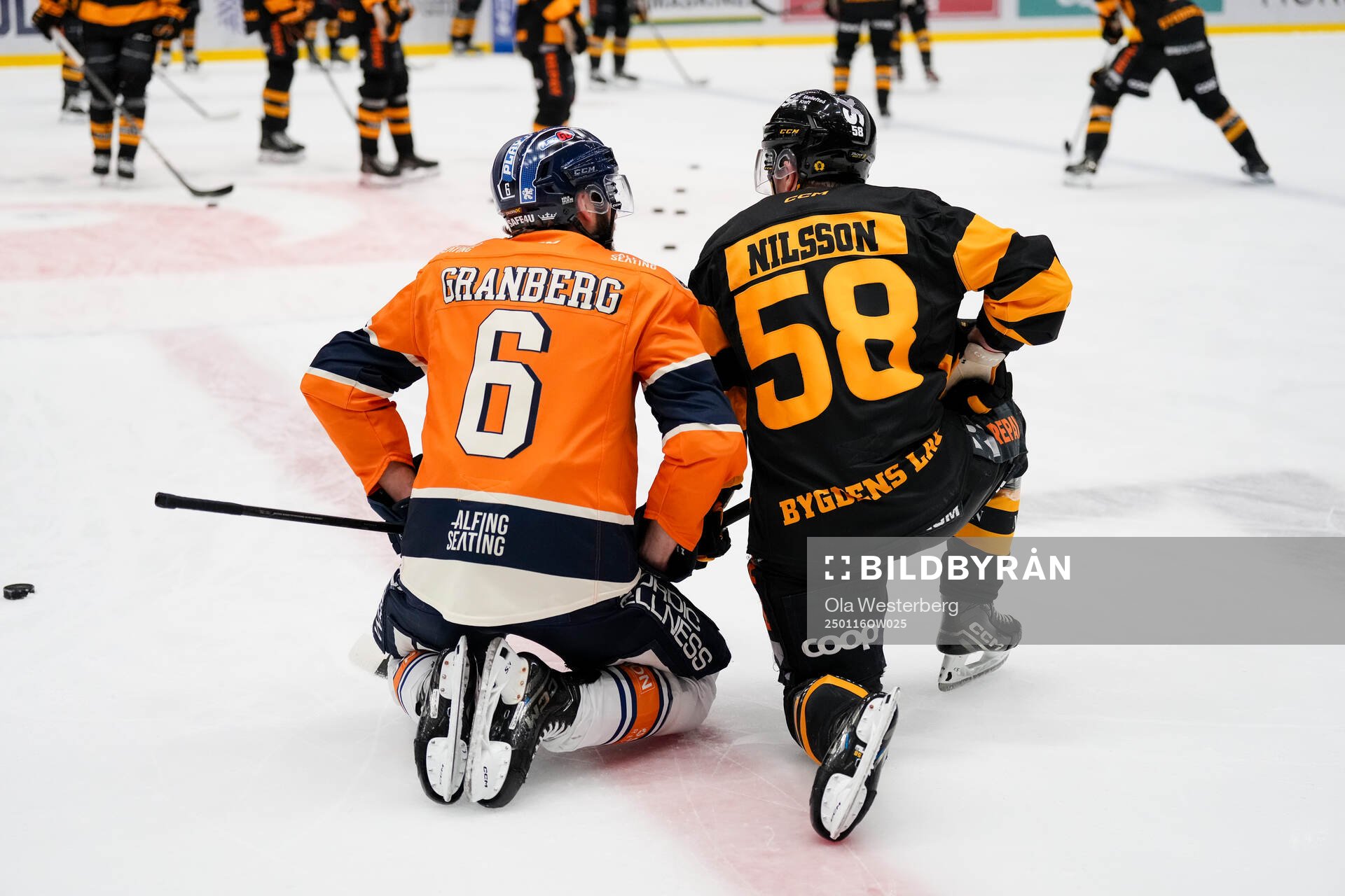 Växjös Petter Granberg och Skellefteås Oskar Nilsson