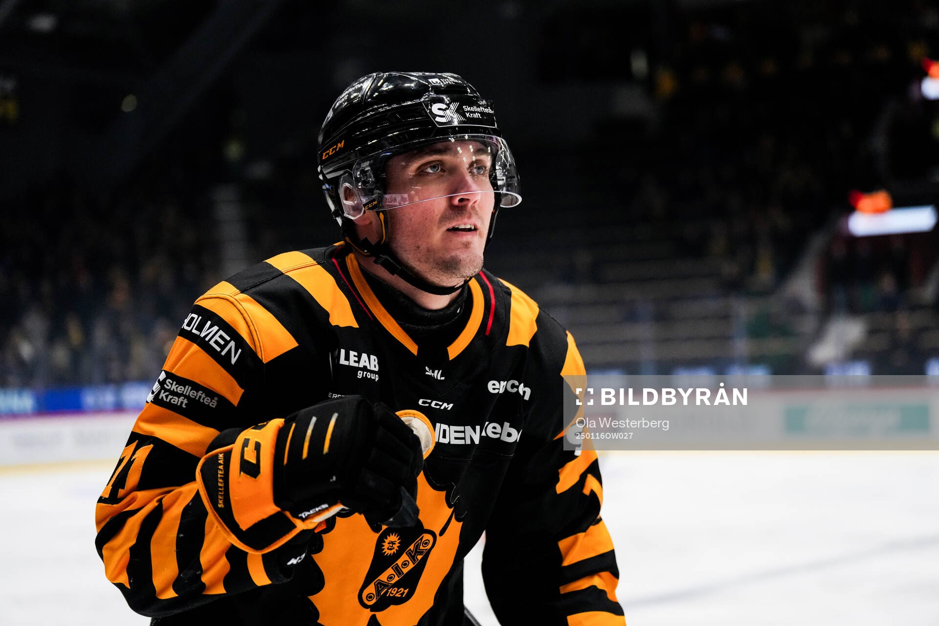 Skellefteås Max Lindholm jublar