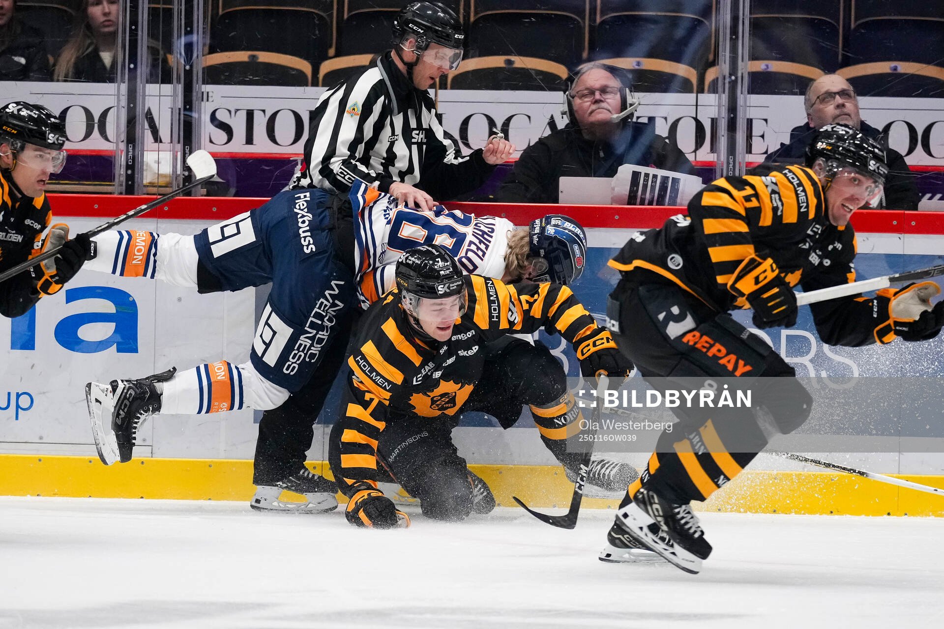 Växjös Joachim Blichfeld och Skellefteås Frans Haara