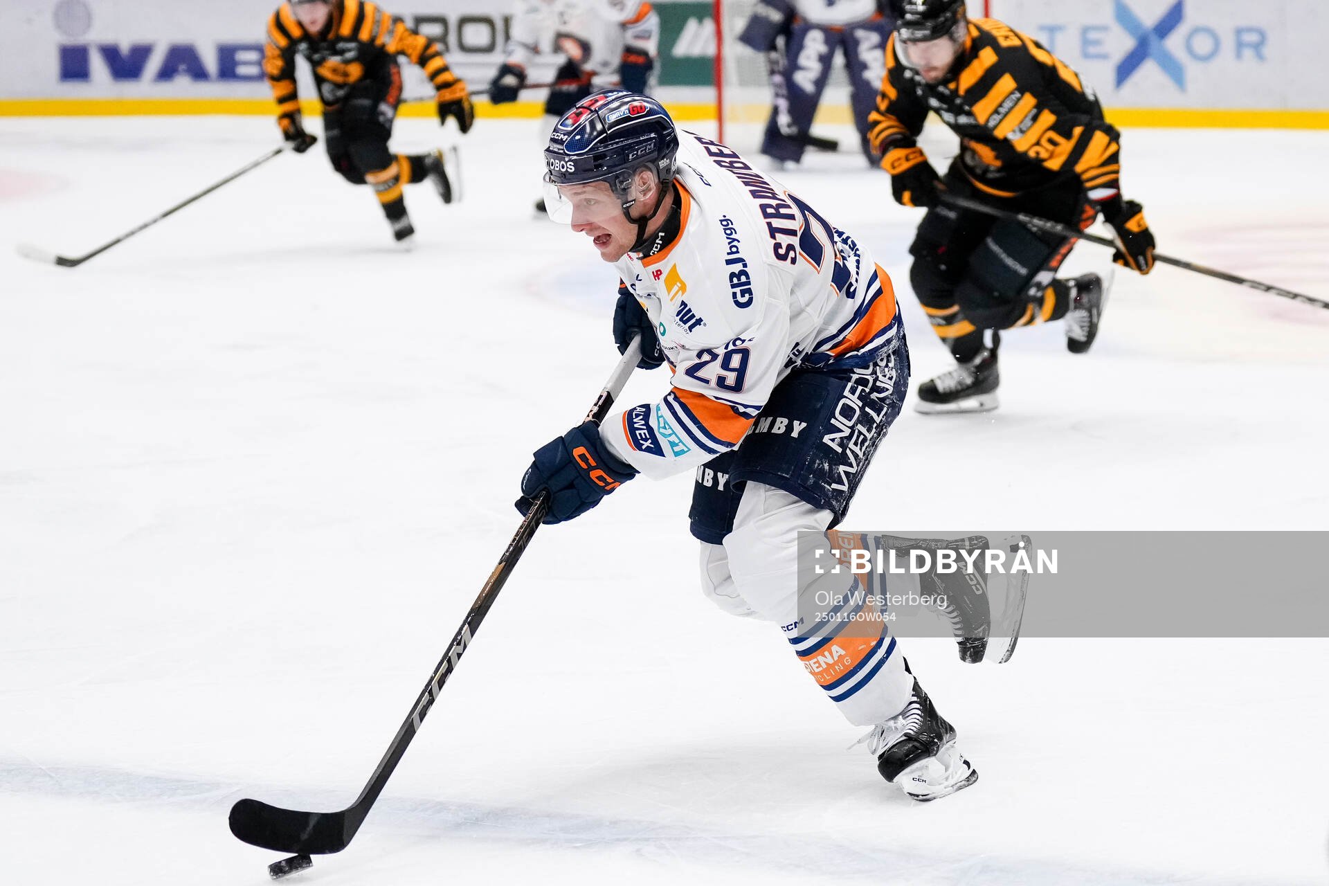 Växjös Sebastian Strandberg och Skellefteås Marcus