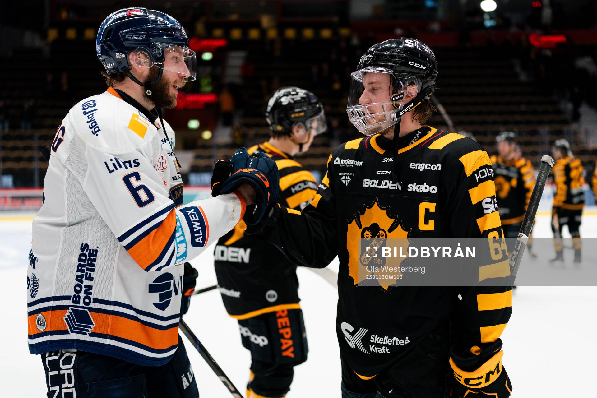 Växjös Petter Granberg och Skellefteås Jonathan Pudas