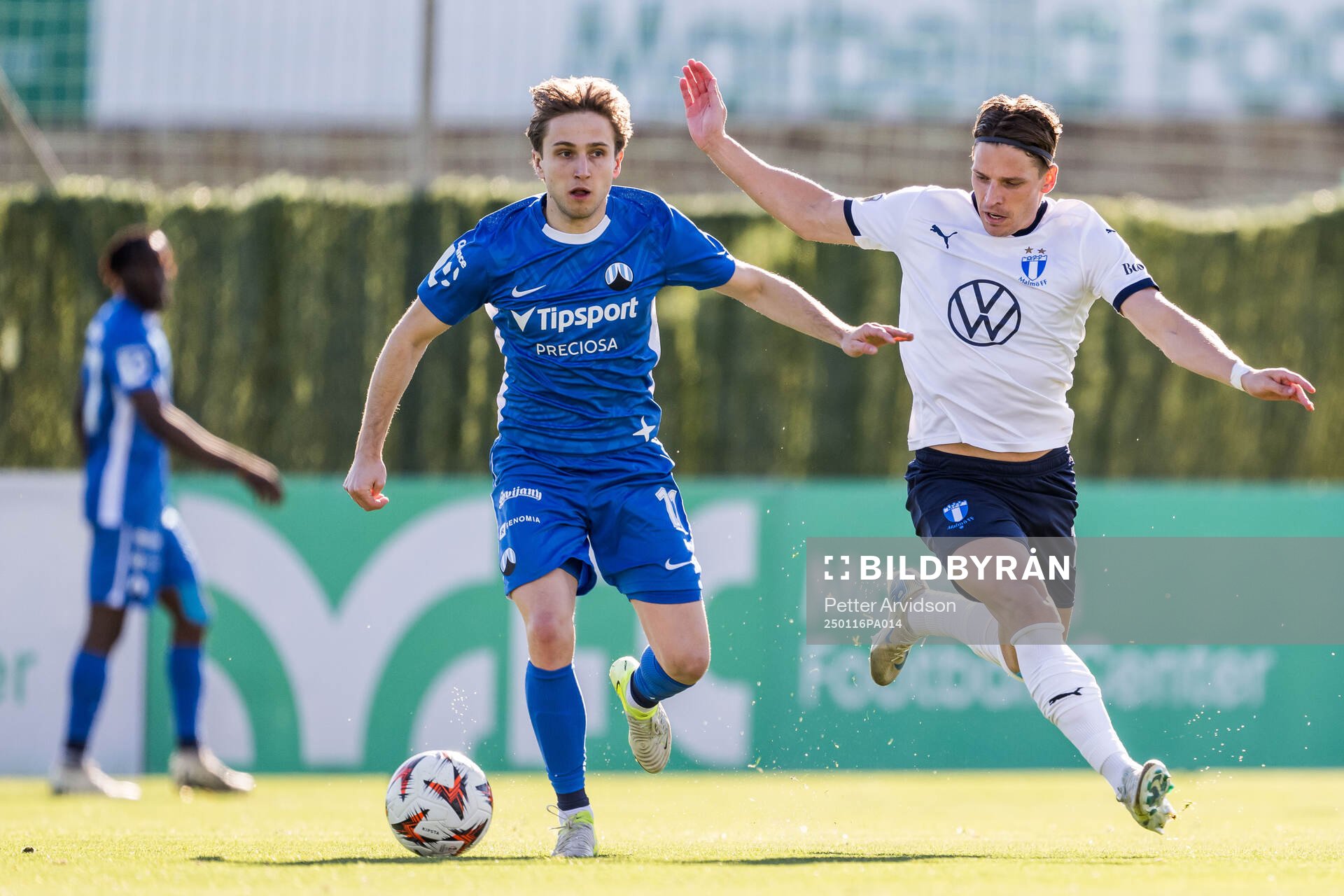 Christian Frydek of Slovan Liberec and Jens Stryger Larsen
