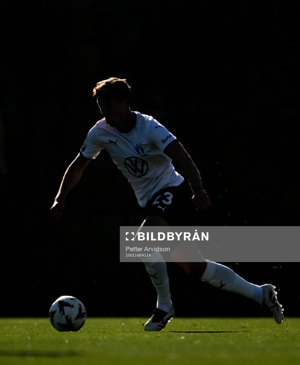Lasse Berg Johnsen of Malmö FF