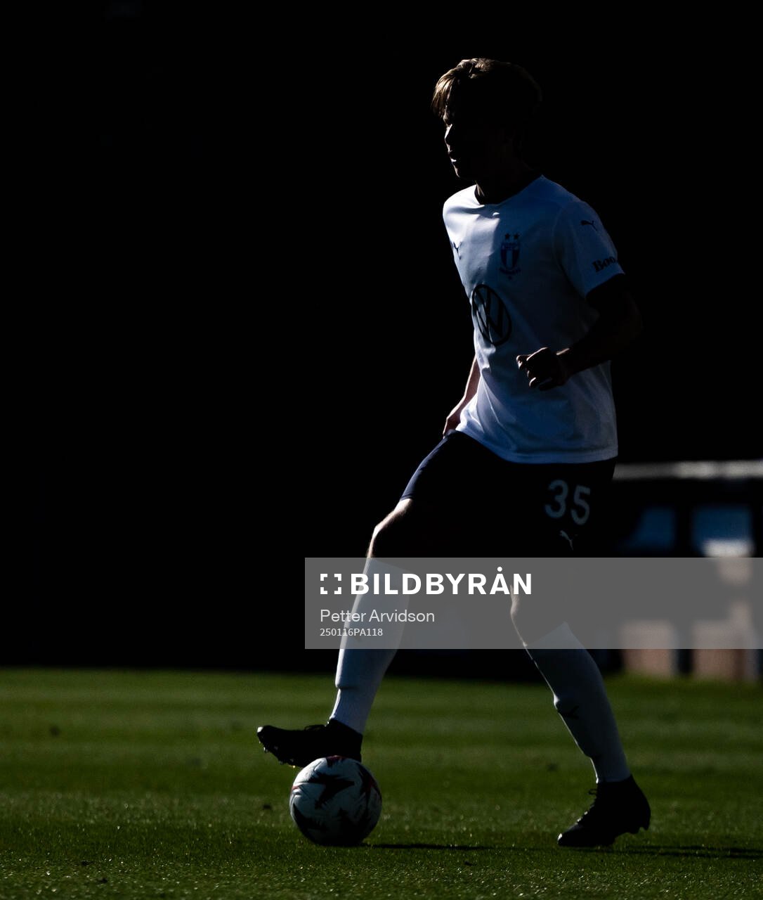 Nils Zätterström of Malmö FF