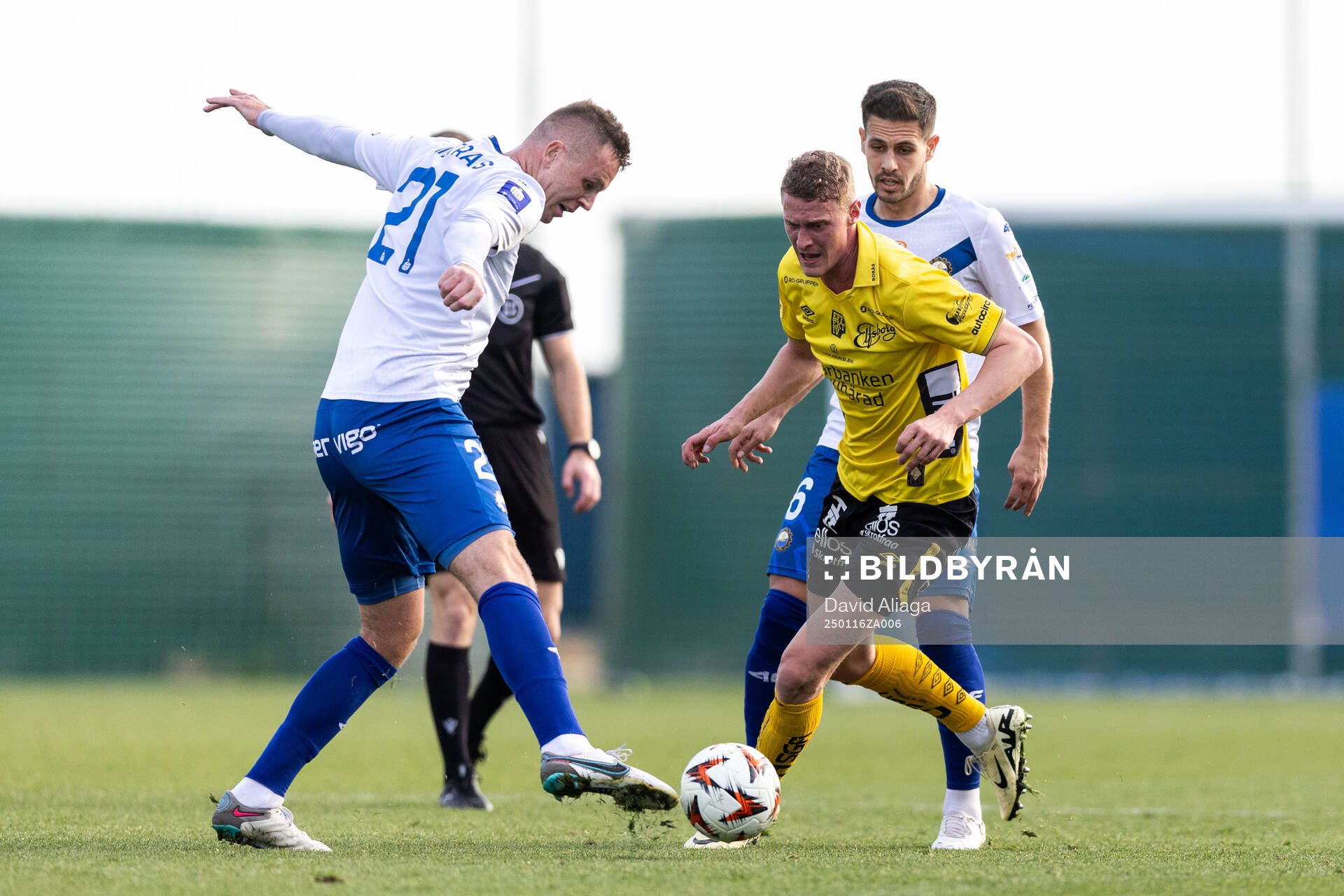 Mateusz Matras of FKS Stal Mielec and Emil Holten of