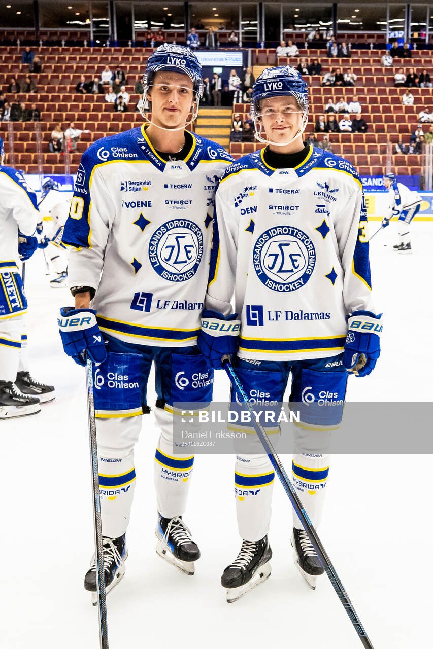 Leksands Anton Johansson och Leksands Victor Johansson
