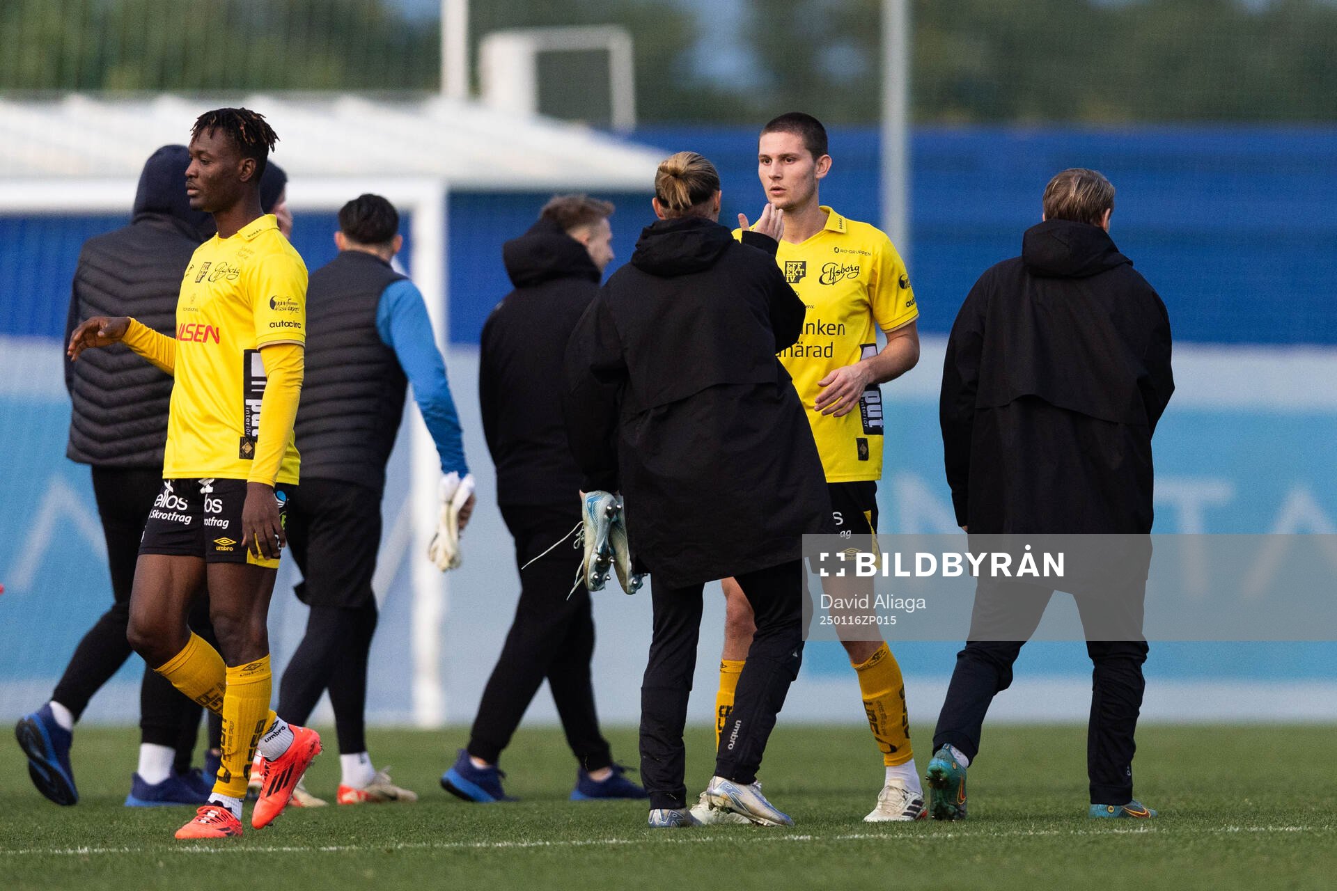 Rasmus Wikström of Elfsborg after the friendly football match between Elfsborg and FKS Stal Mielec on January 16, 2025 in Pinatar. 