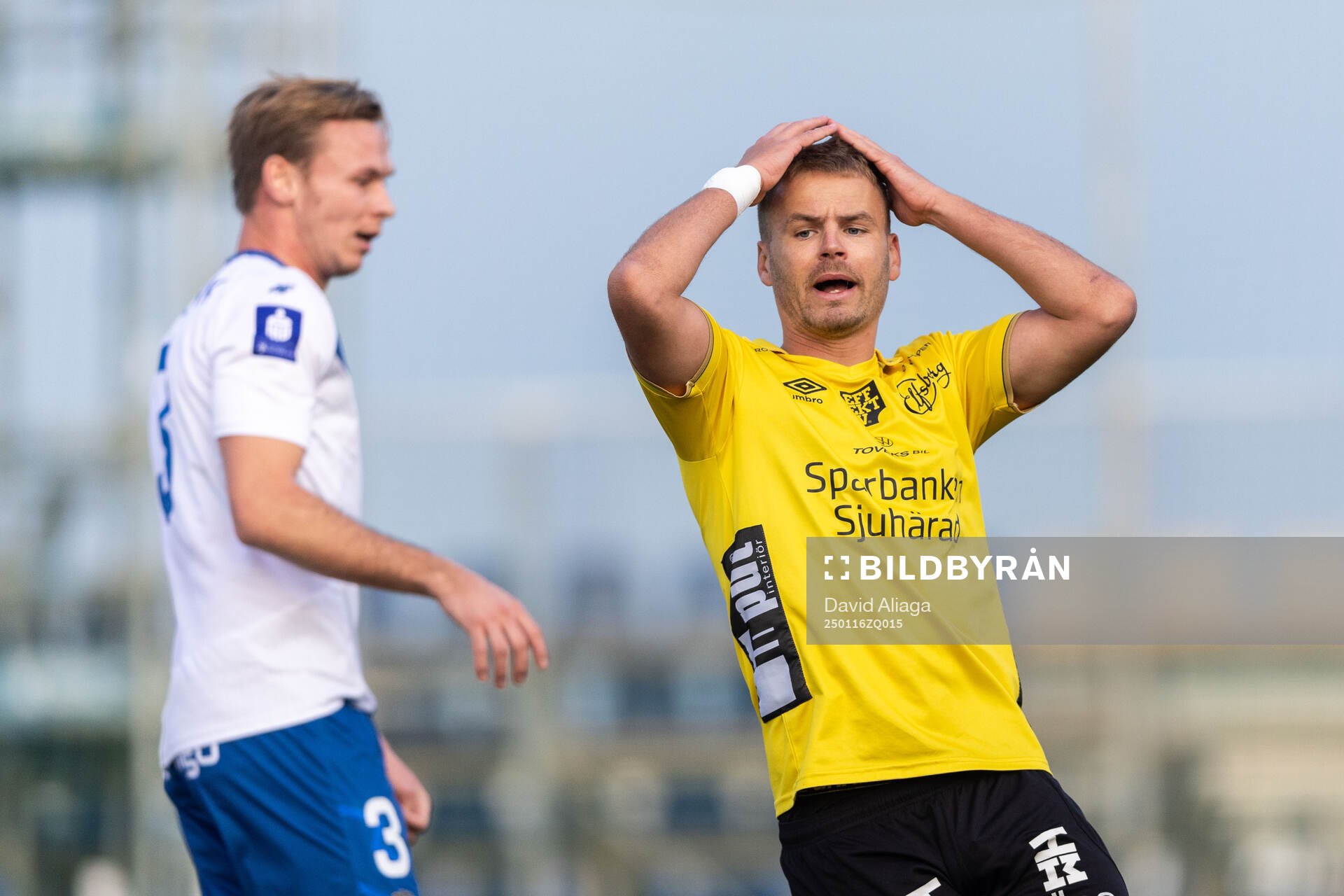 Gustav Henriksson of Elfsborg reacts