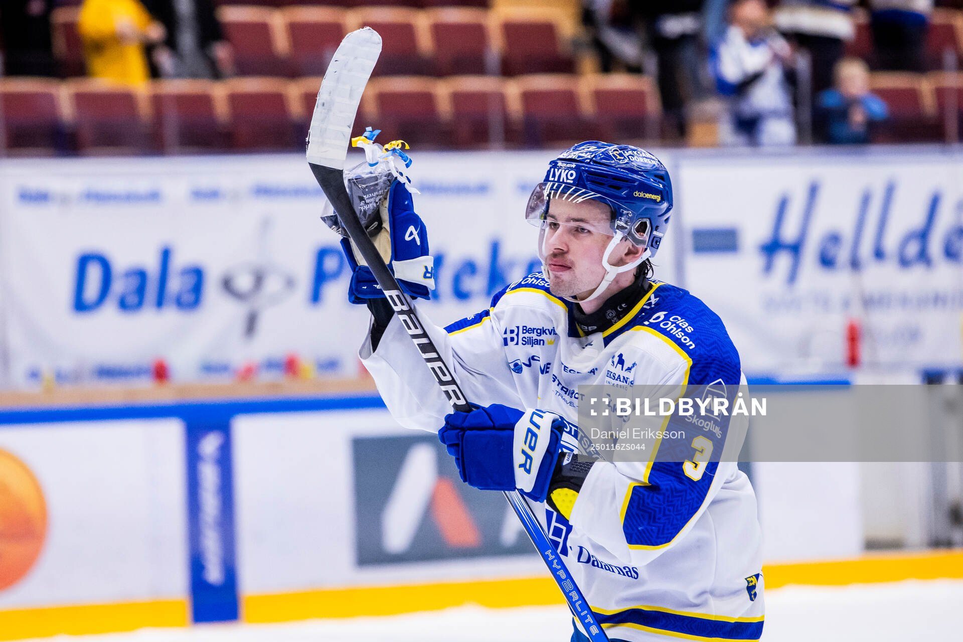 Leksands Fred Nilsson utsedd till matchens krigare