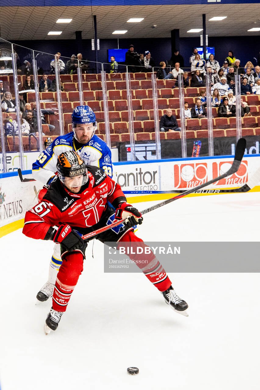 Leksands Eddie Larsson och Örebros Ludvig Larsson