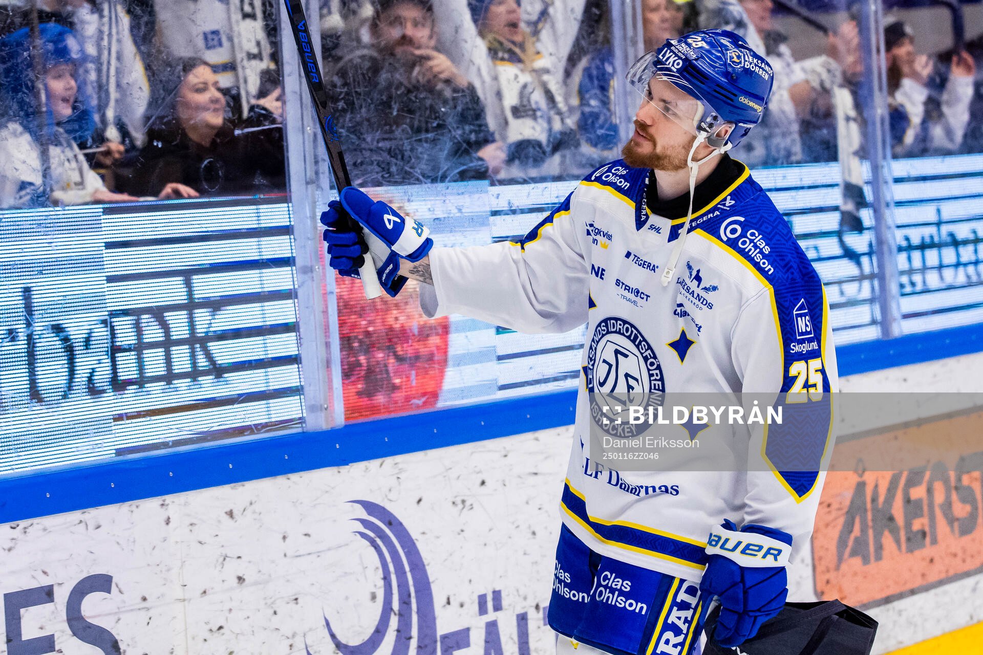Leksands Lucas Elvenes jublar