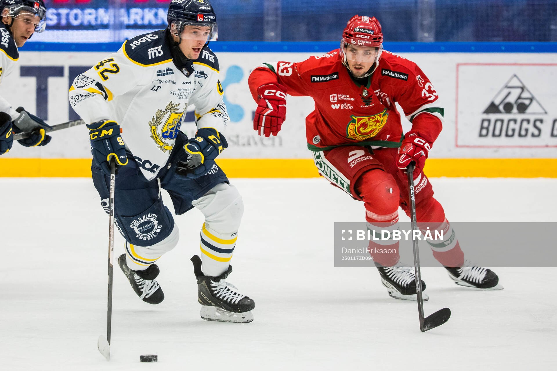 Södertäljes Ludvig Hedström och Moras William Pethrus