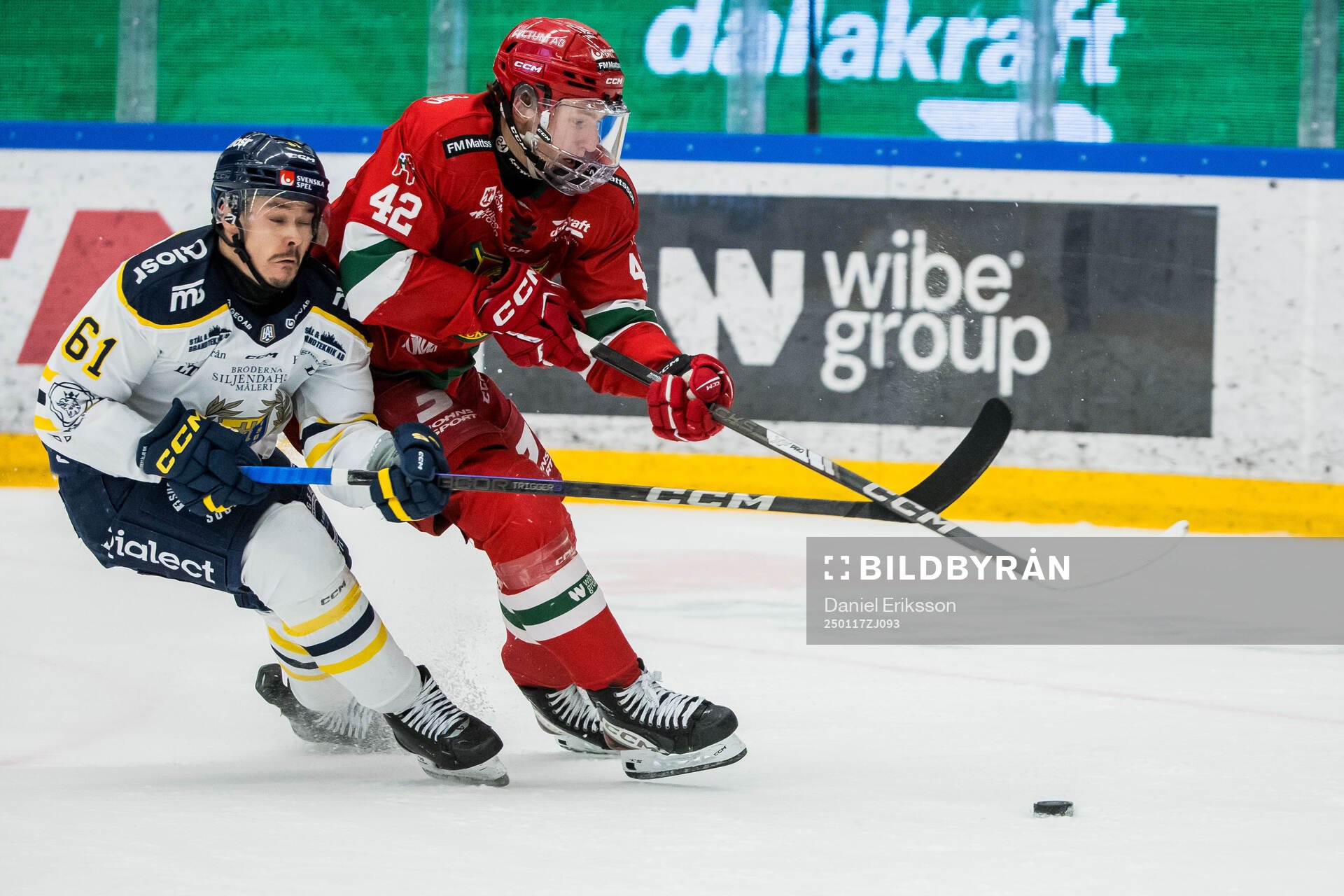 Södertäljes Miikka Pitkänen och Moras Kalle Kratz