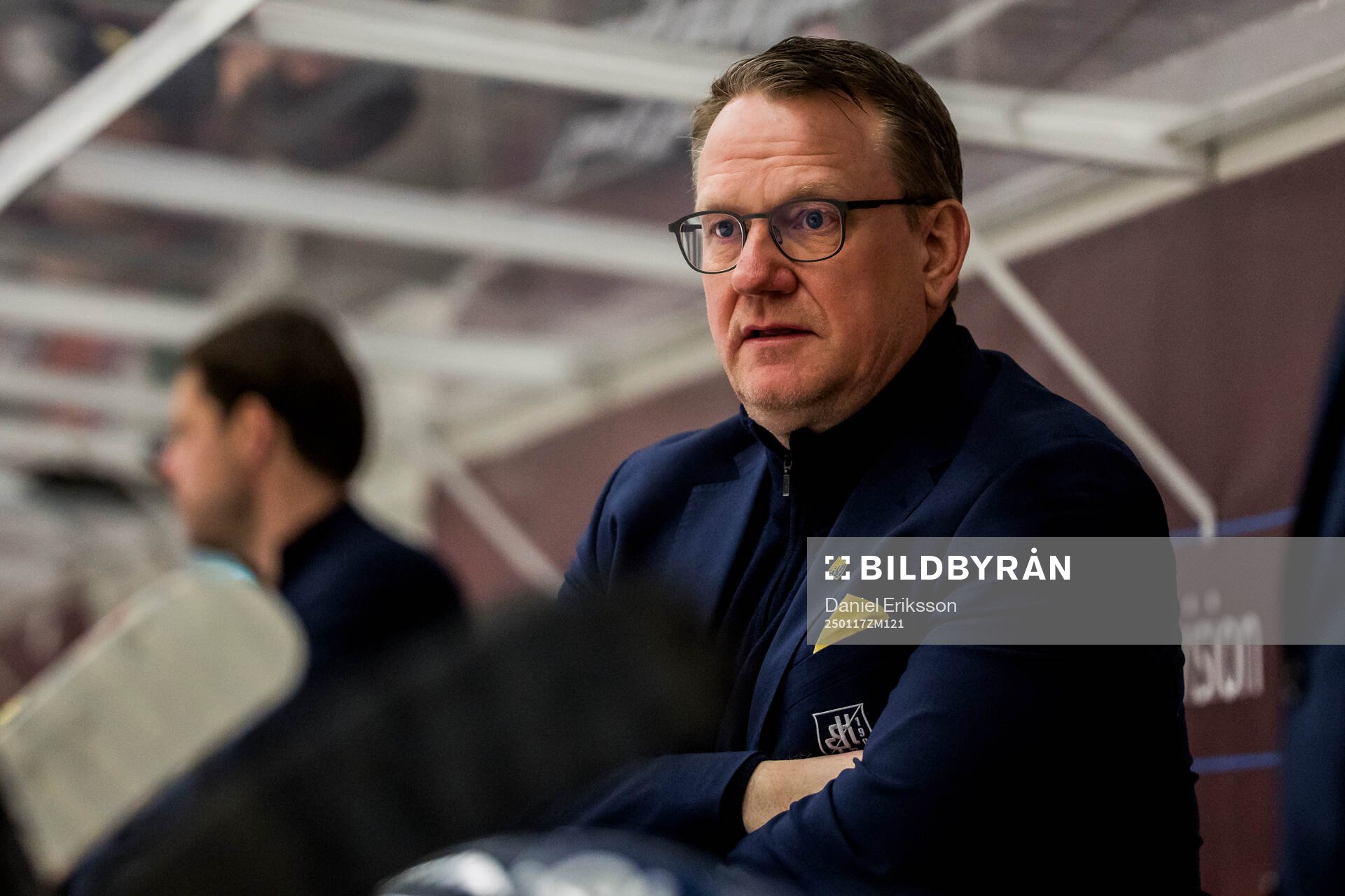 Södertäljes tränare Magnus Bogren