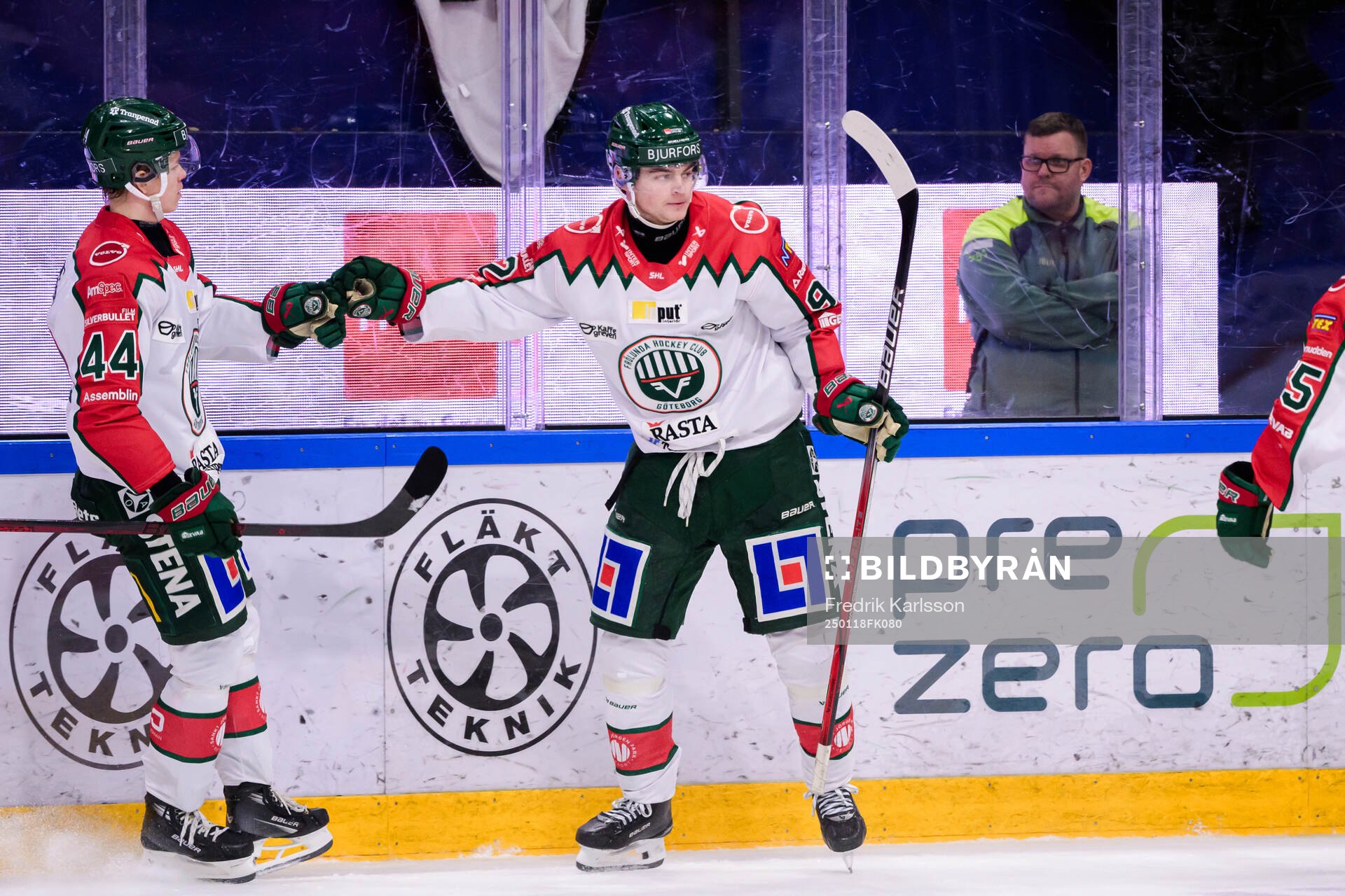 Frölundas Filip Cederqvist jublar
