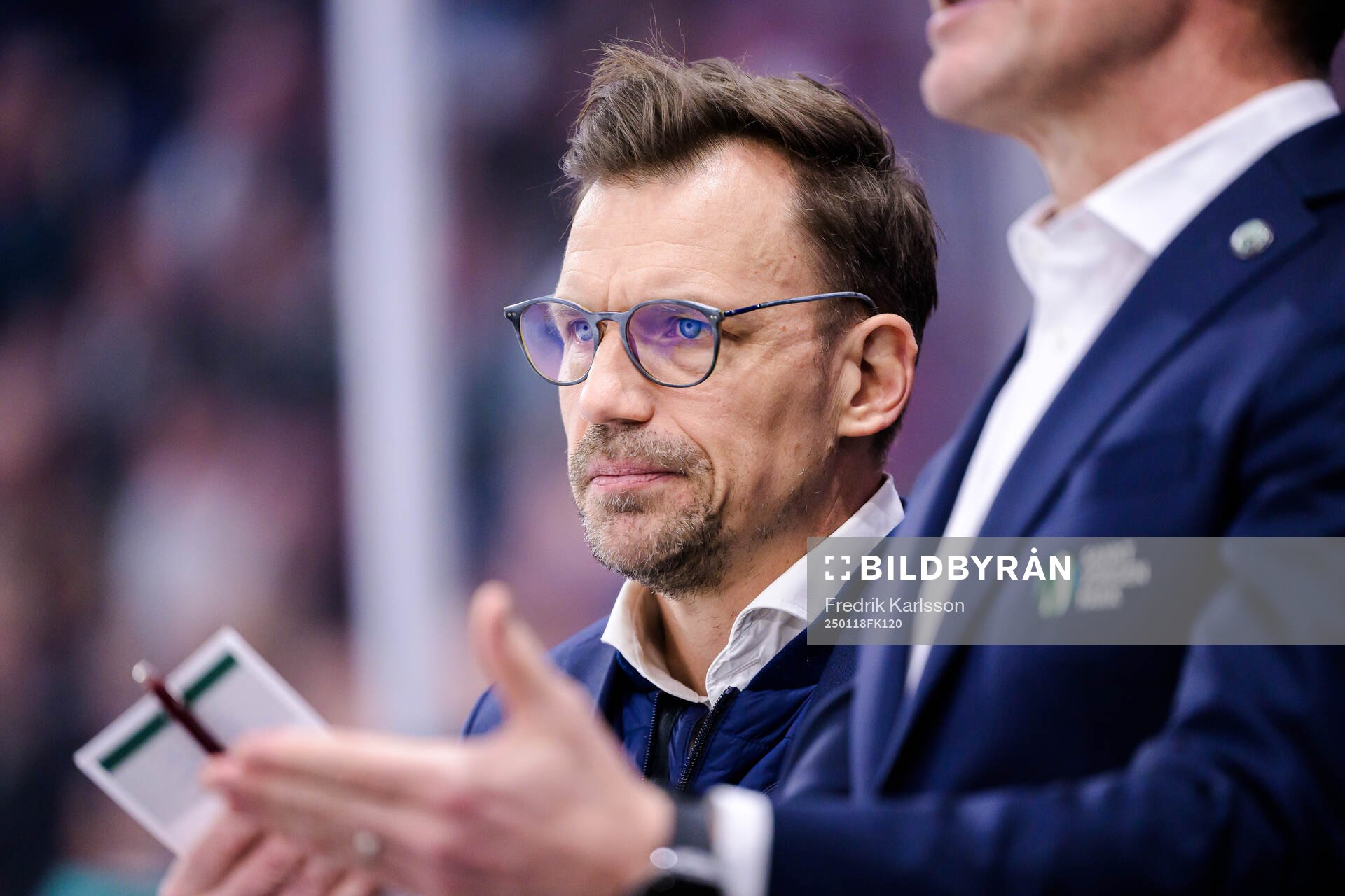 Frölundas assisterande tränare Kristoffer Näslund