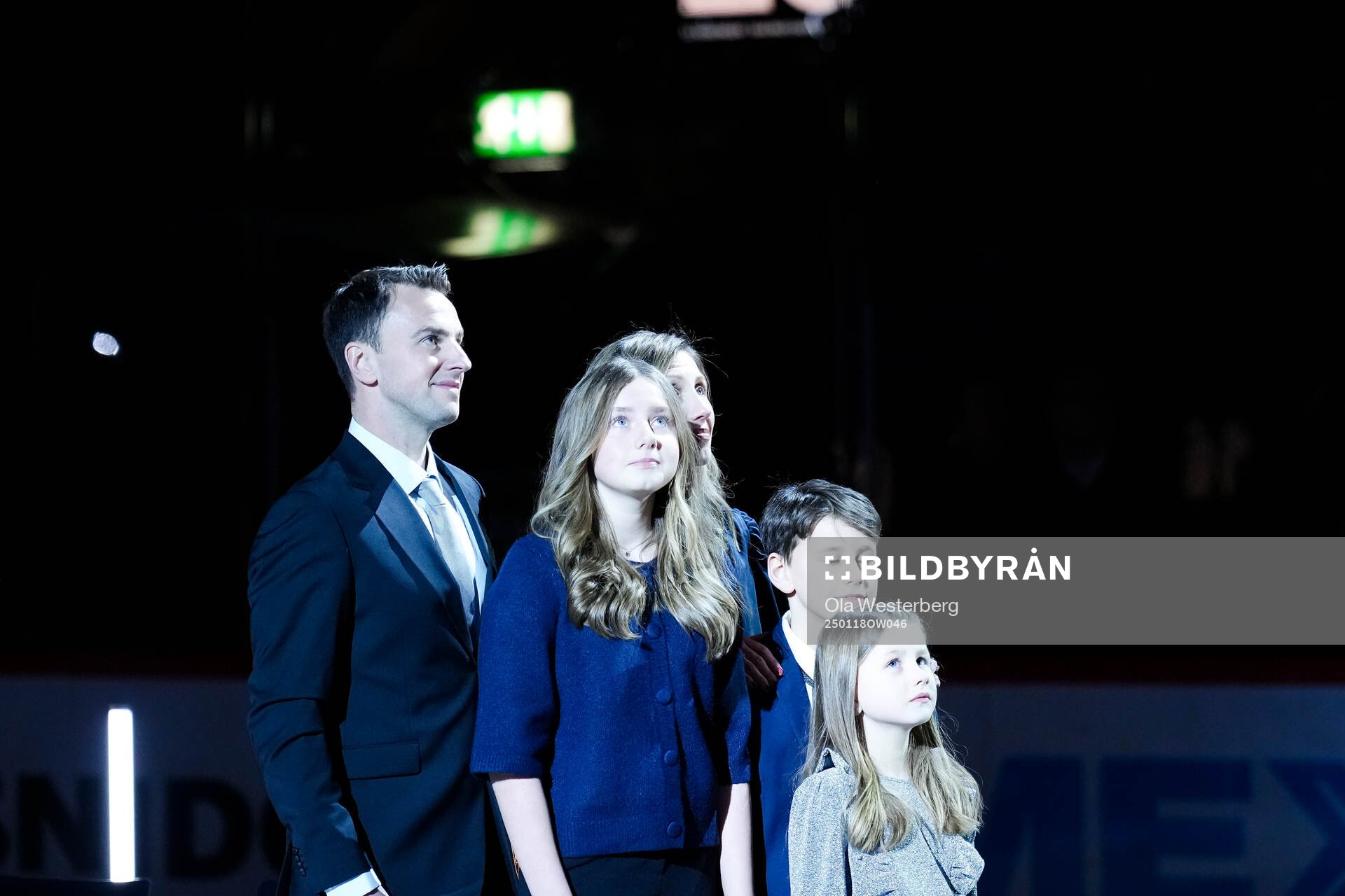 Joakim Lindström och familj