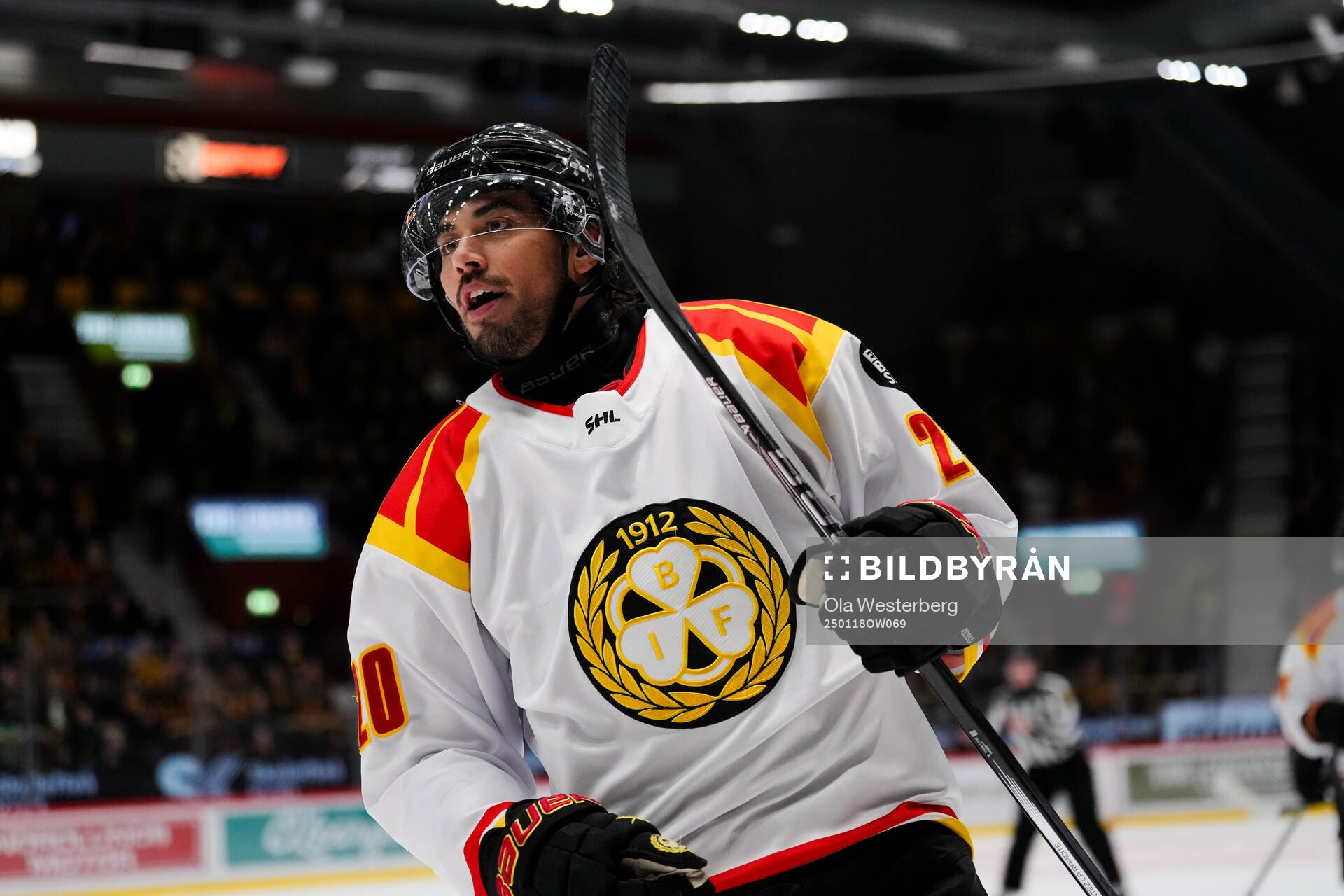 Brynäs Tyler Vesel jublar
