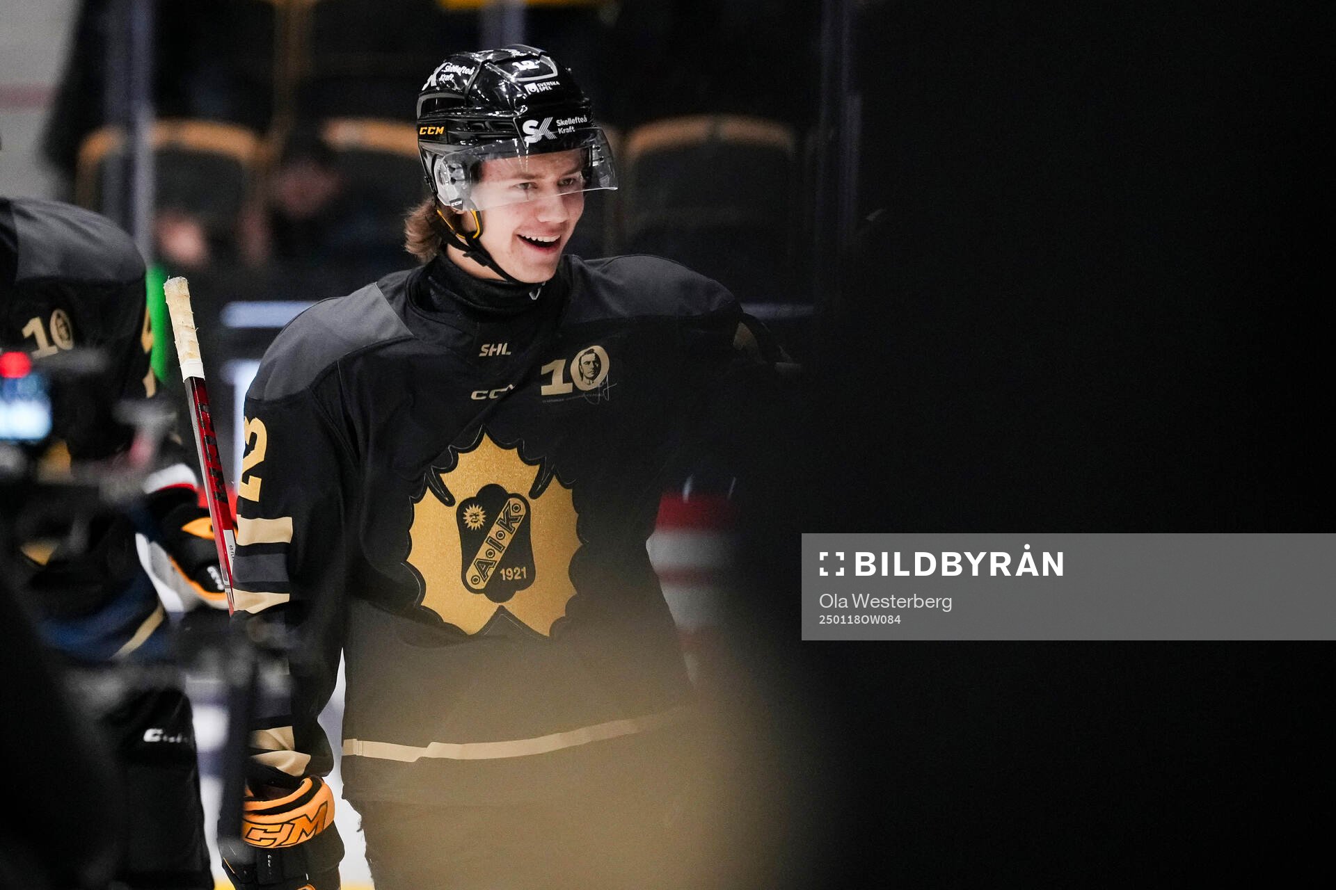 Skellefteås Valter Lindberg jublar