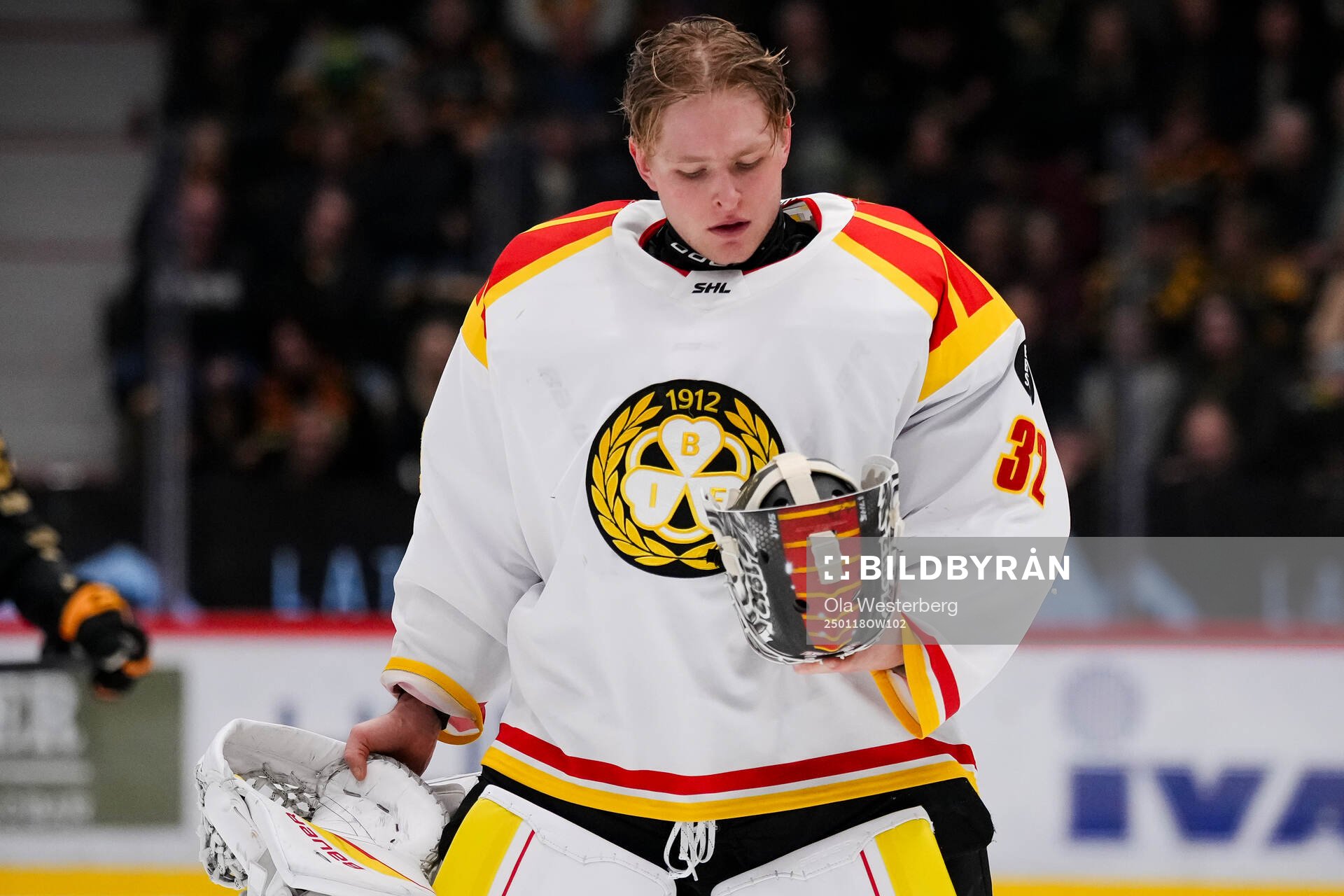 Brynäs målvakt Ludvig Persson