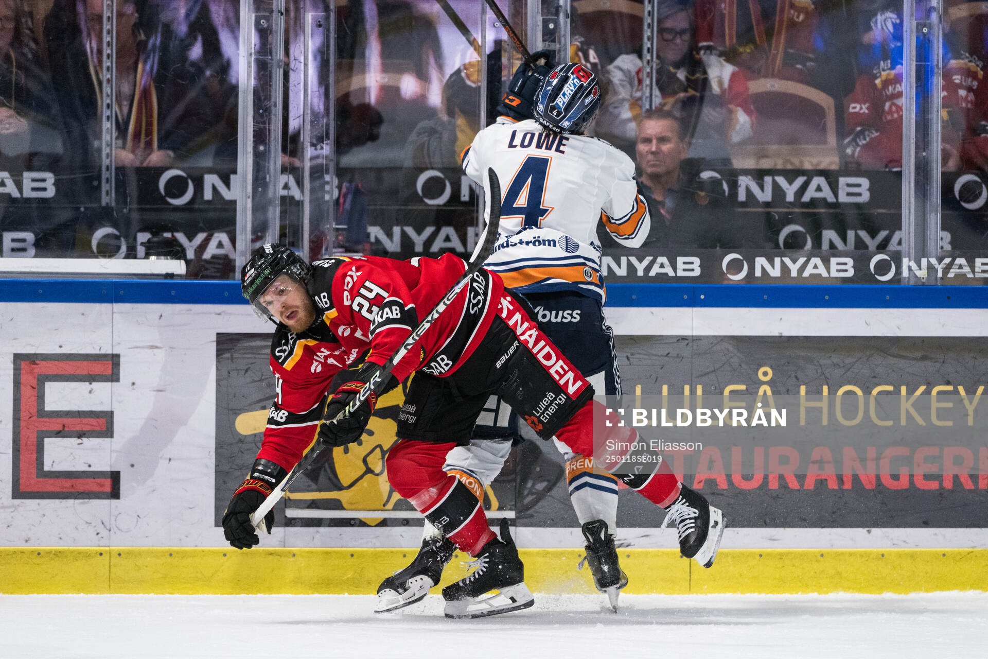 Luleås Brendan Shinnimin och Växjös Keegan Lowe