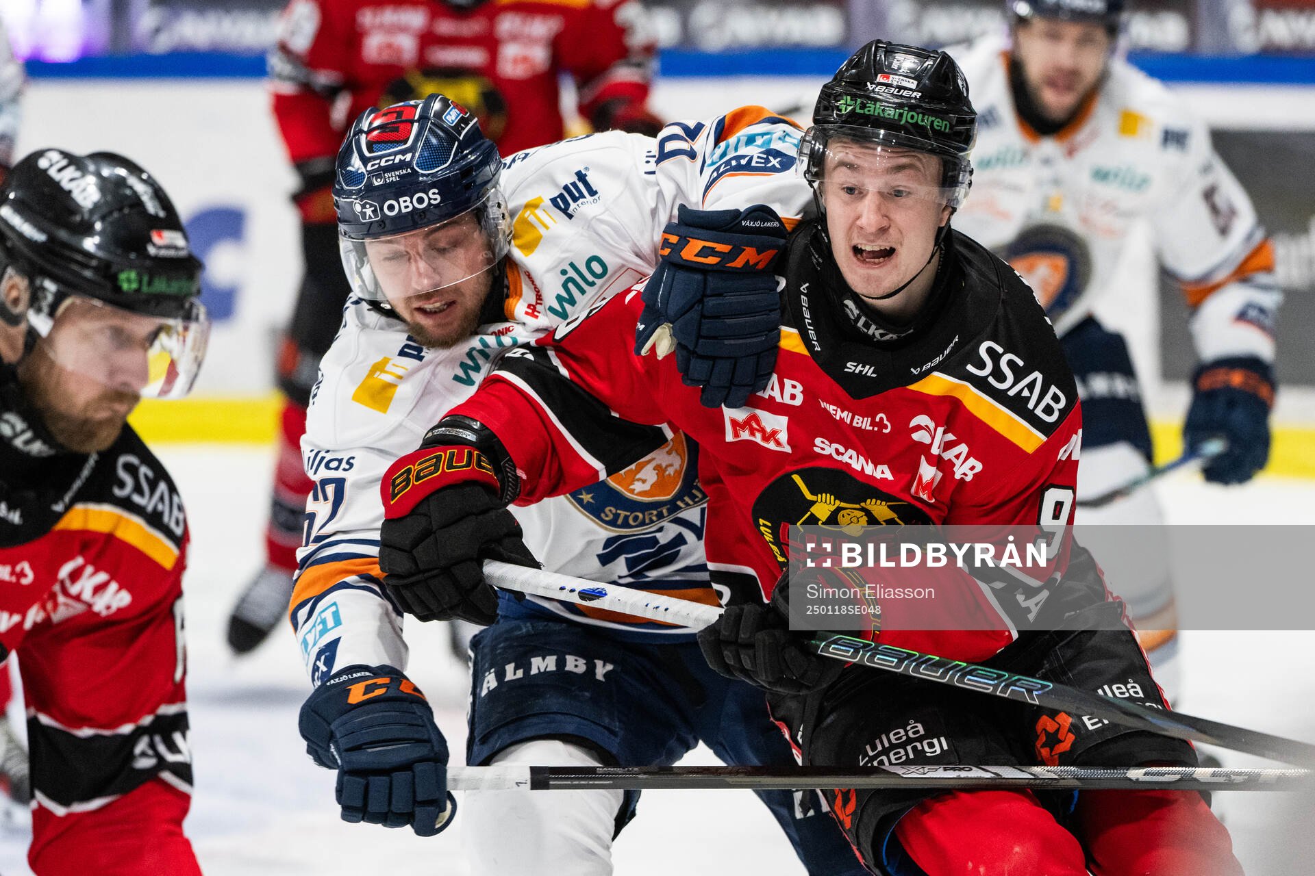 Växjös Manuel Ågren och Luleås Pontus Andreasson