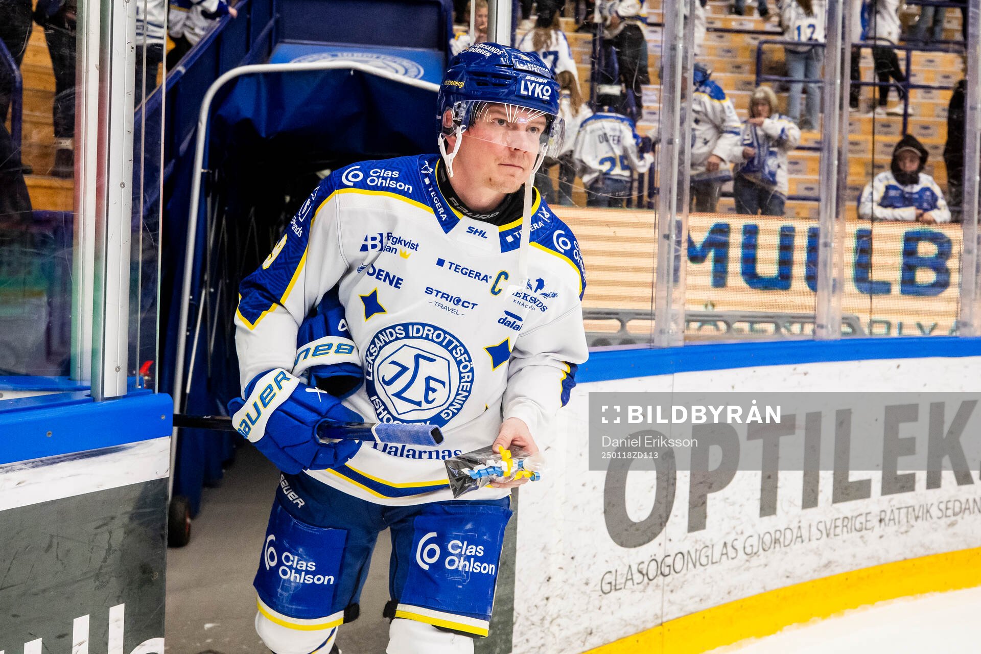 Leksands Patrik Zackrisson utsedd till matchens krigare
