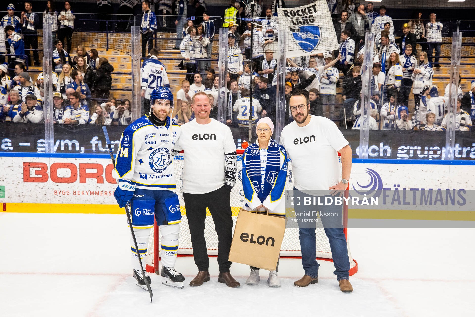 Leksands Oskar Lang utsedd till matchens lirare