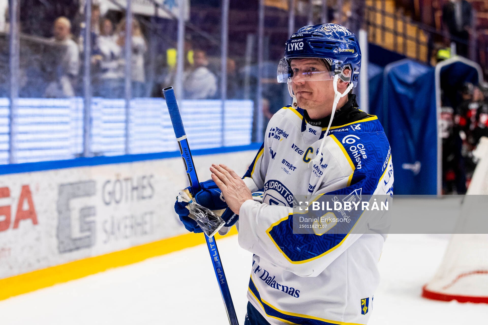 Leksands Patrik Zackrisson utsedd till matchens krigare