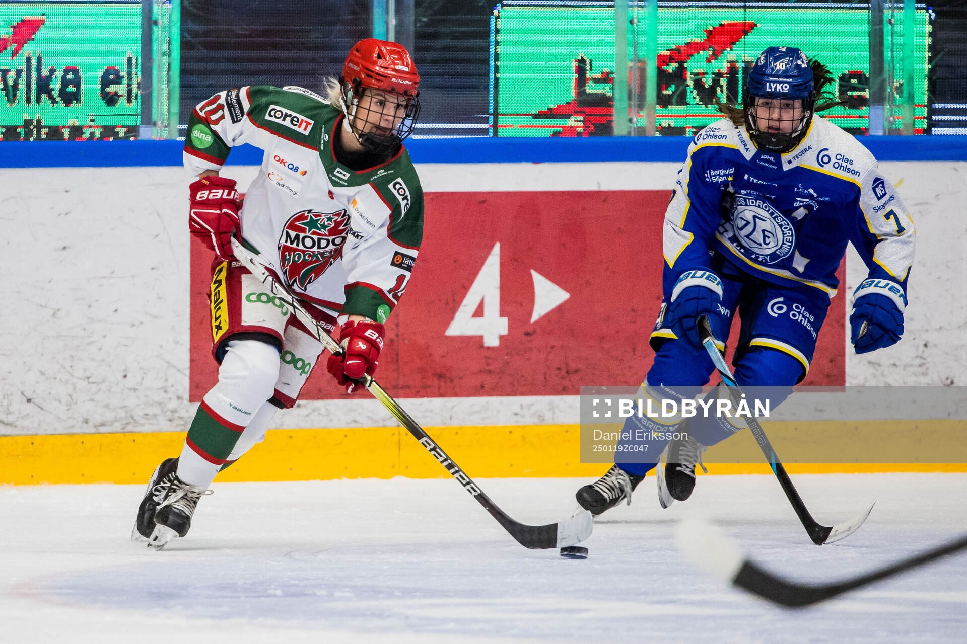 Modos Wilma Sundin och Leksands Leia Fransson
