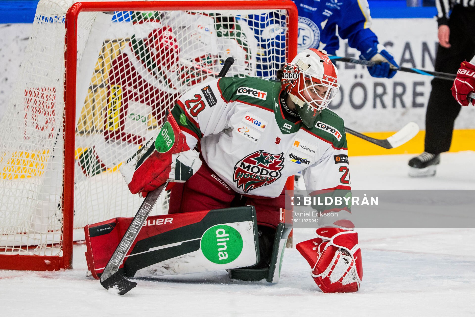 Modos målvakt Andrea Brändli