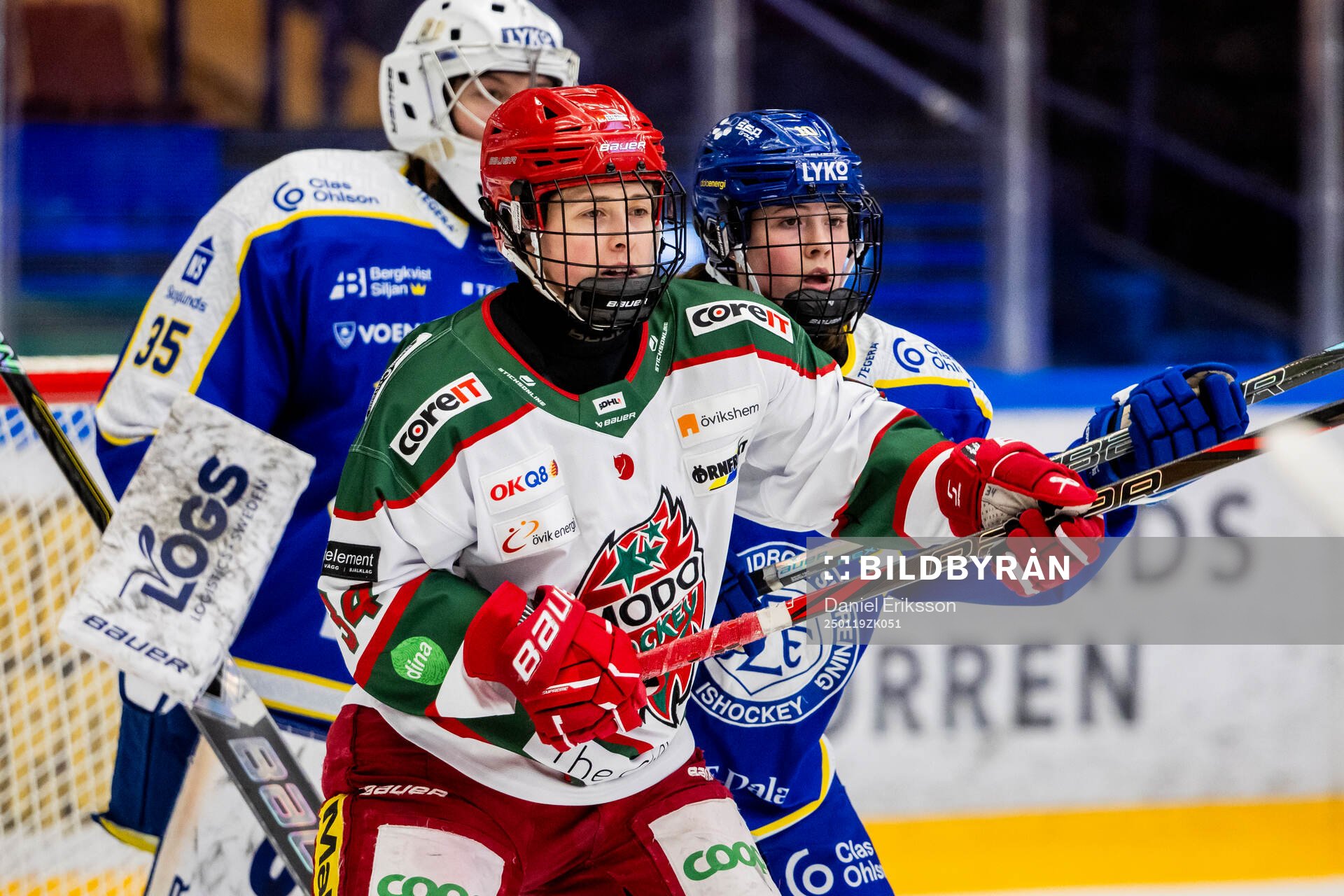 Modos Vendula Pribylova och Leksands Leia Fransson