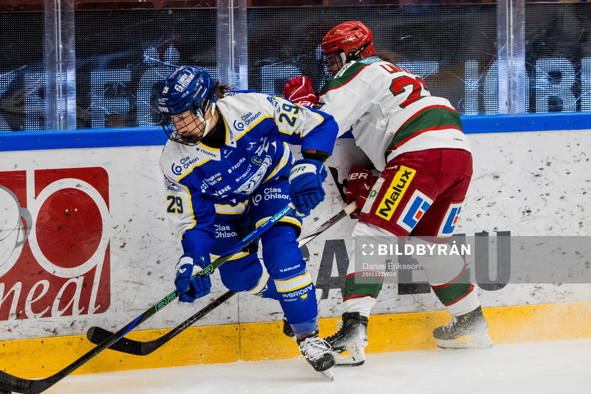 Leksands Courtney Vorster och Modos Darcie Lappan