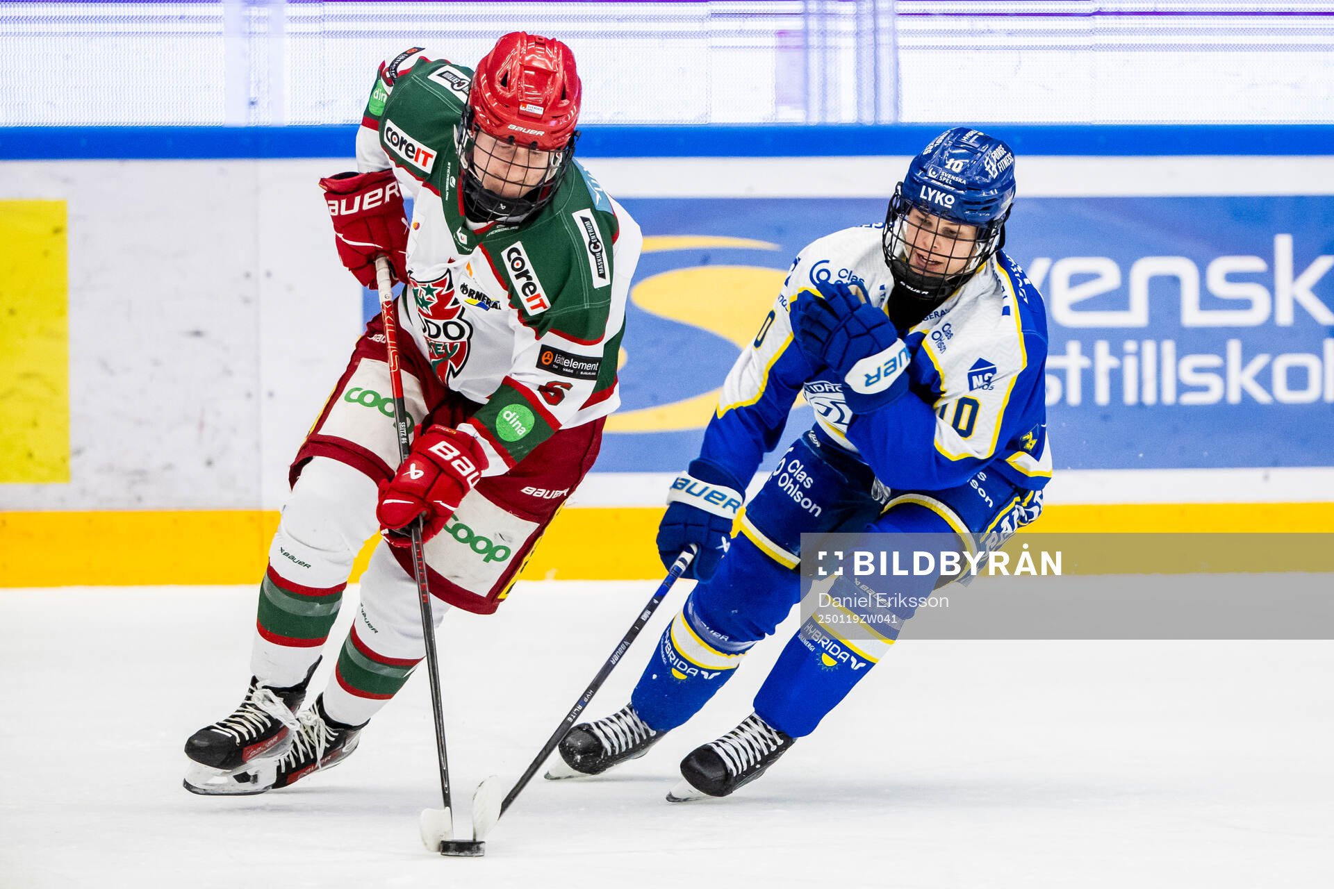Modos Emma Seitz och Leksands Kiira Yrjänen