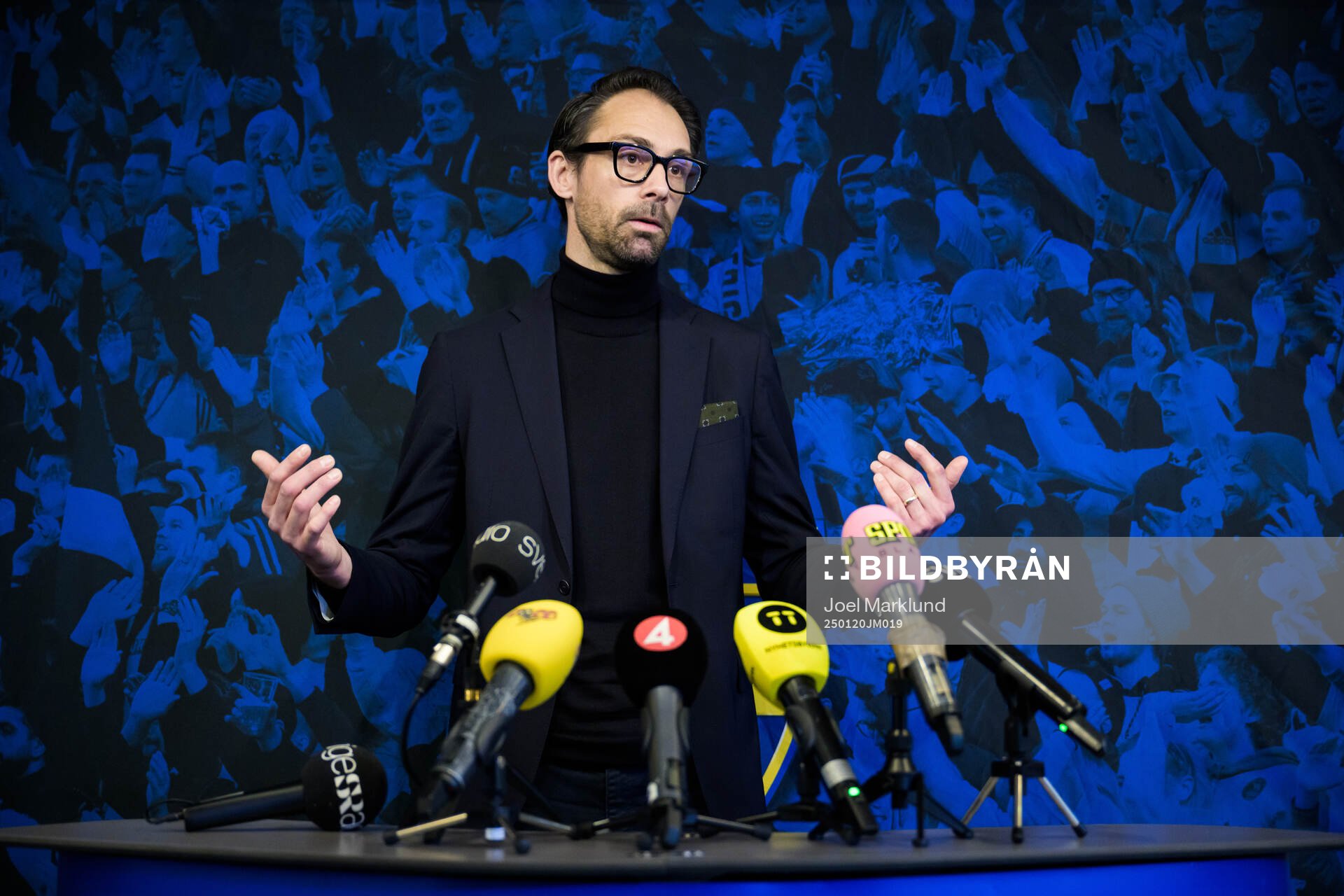 Tobias Tibell, acting general secretary of the Swedish