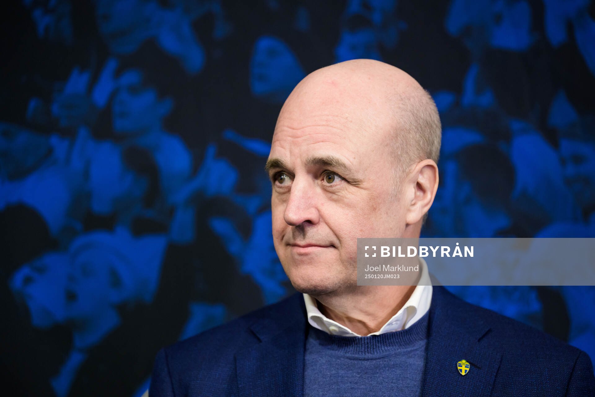 Fredrik Reinfeldt, president of the Swedish Football