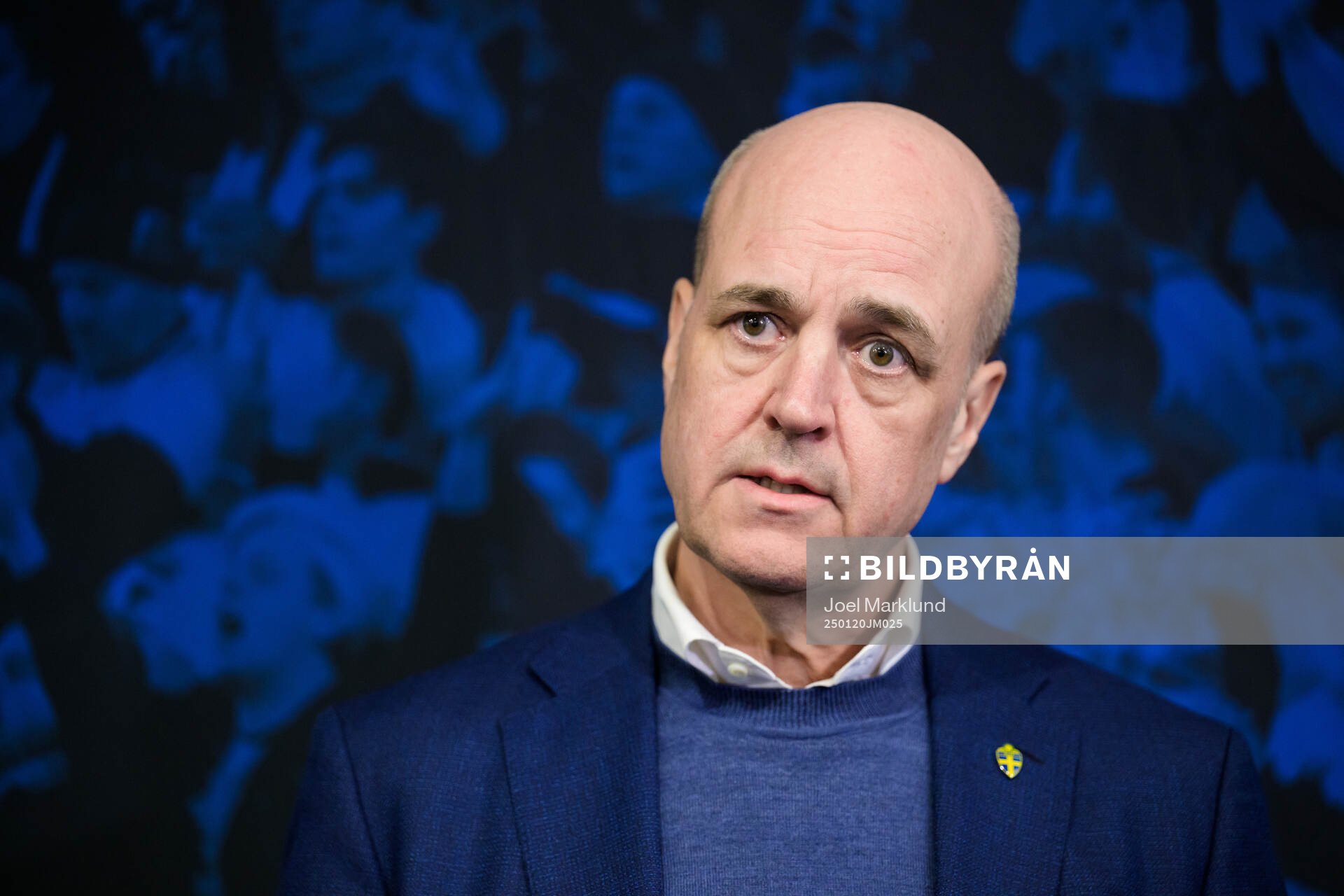 Fredrik Reinfeldt, president of the Swedish Football