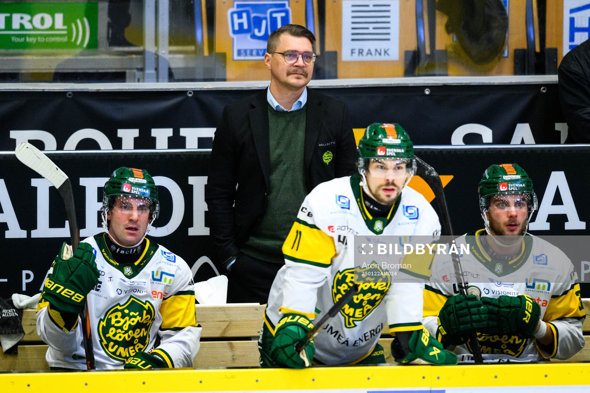 Björklövens tränare Björn Hellkvist
