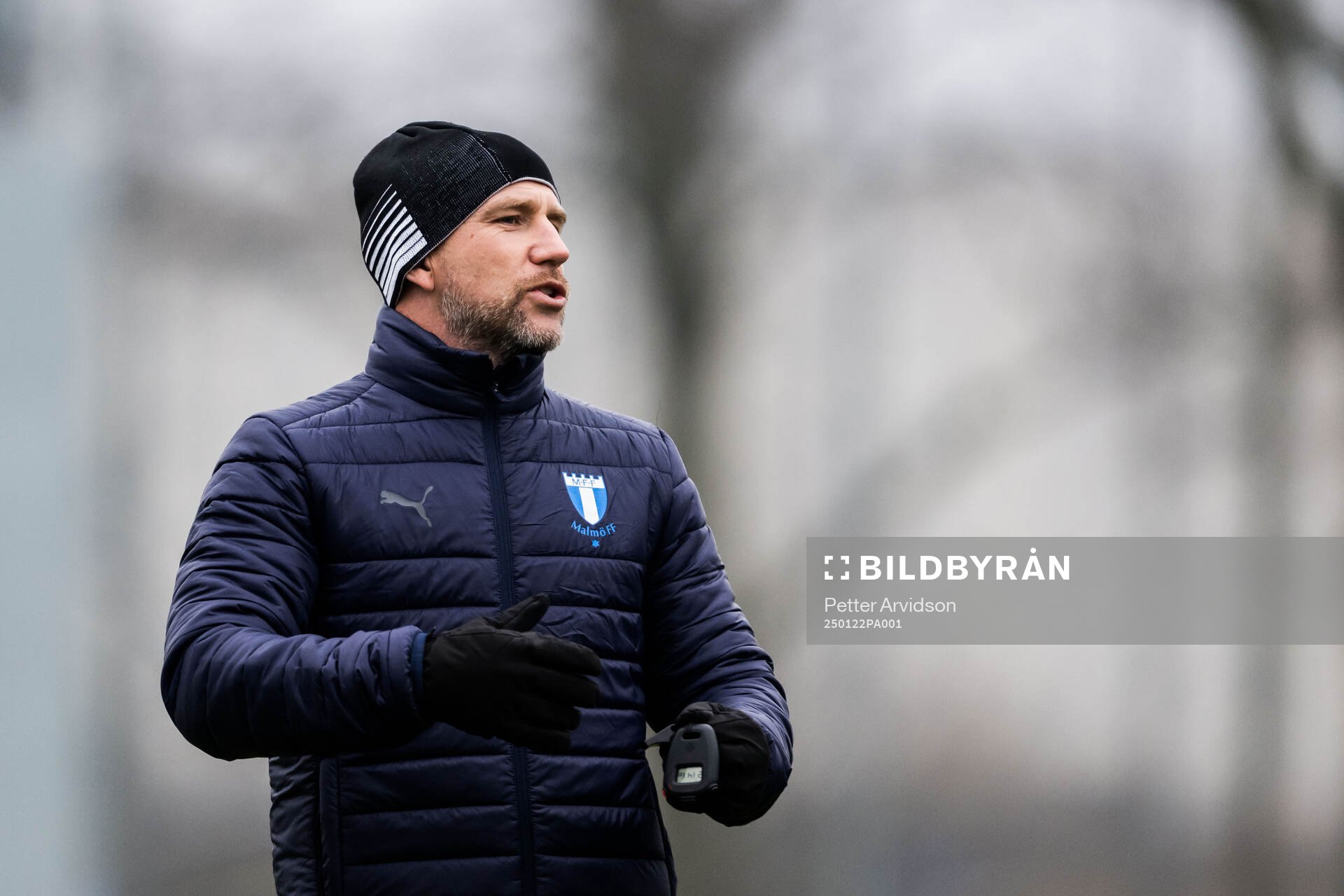 Head coach Henrik Rydström of Malmö FF