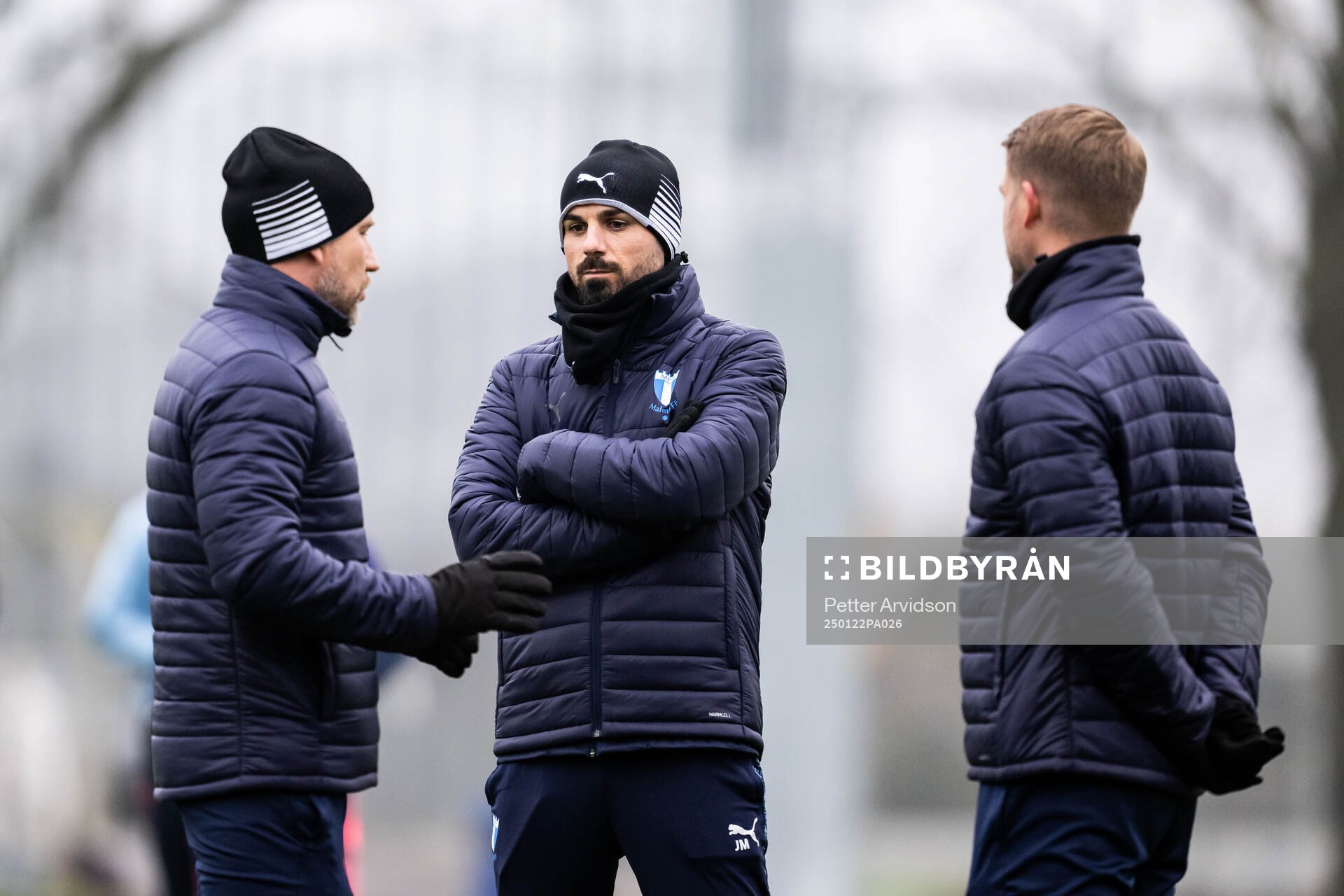 Head coach Henrik Rydström, assistant coach Julián Marin